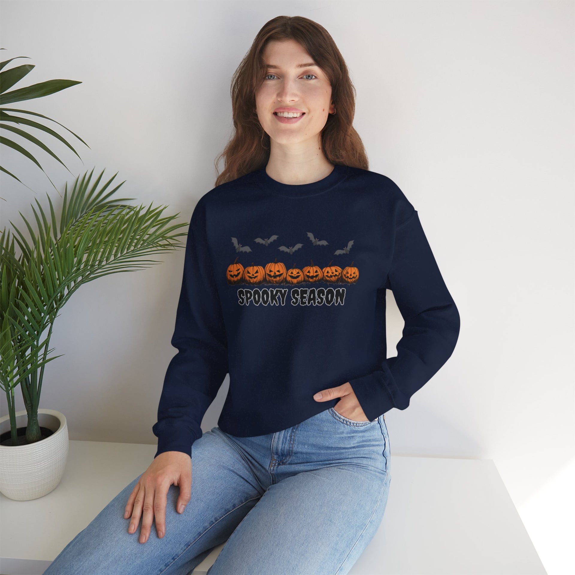 Spooky Season, Fall , Cozy Sweatshirt, Halloween Sweatshirt
