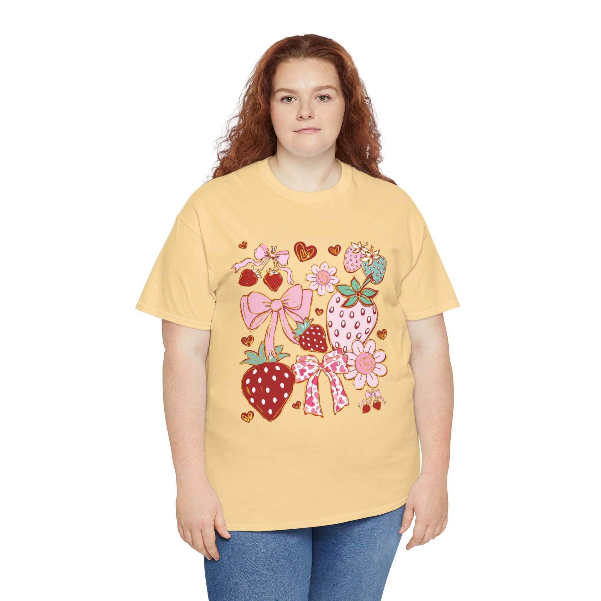 Boho Strawberry Coquette t-shirt