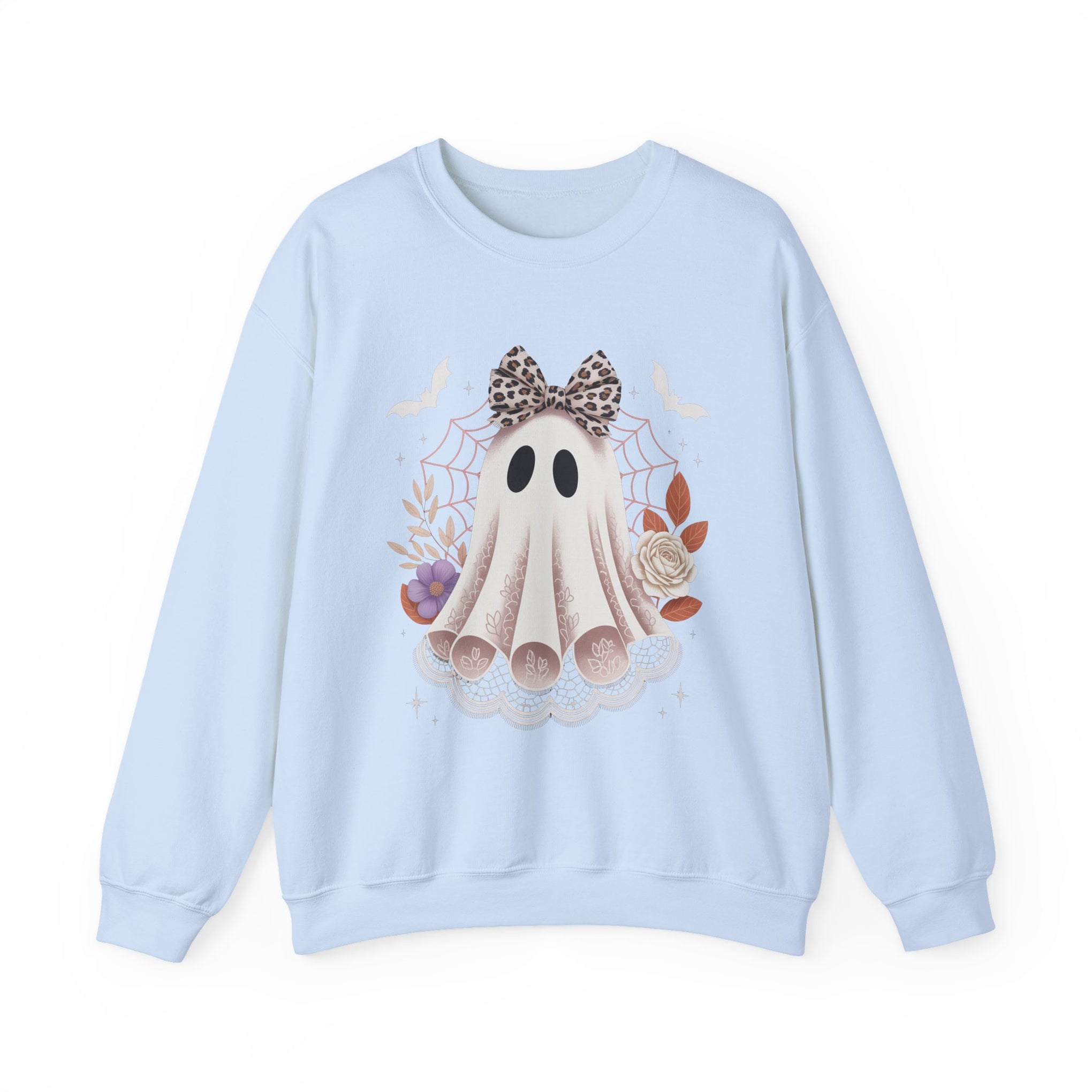 Spooky Season, Coquette Ghost Sweatshirt, Halloween Sweatshirt