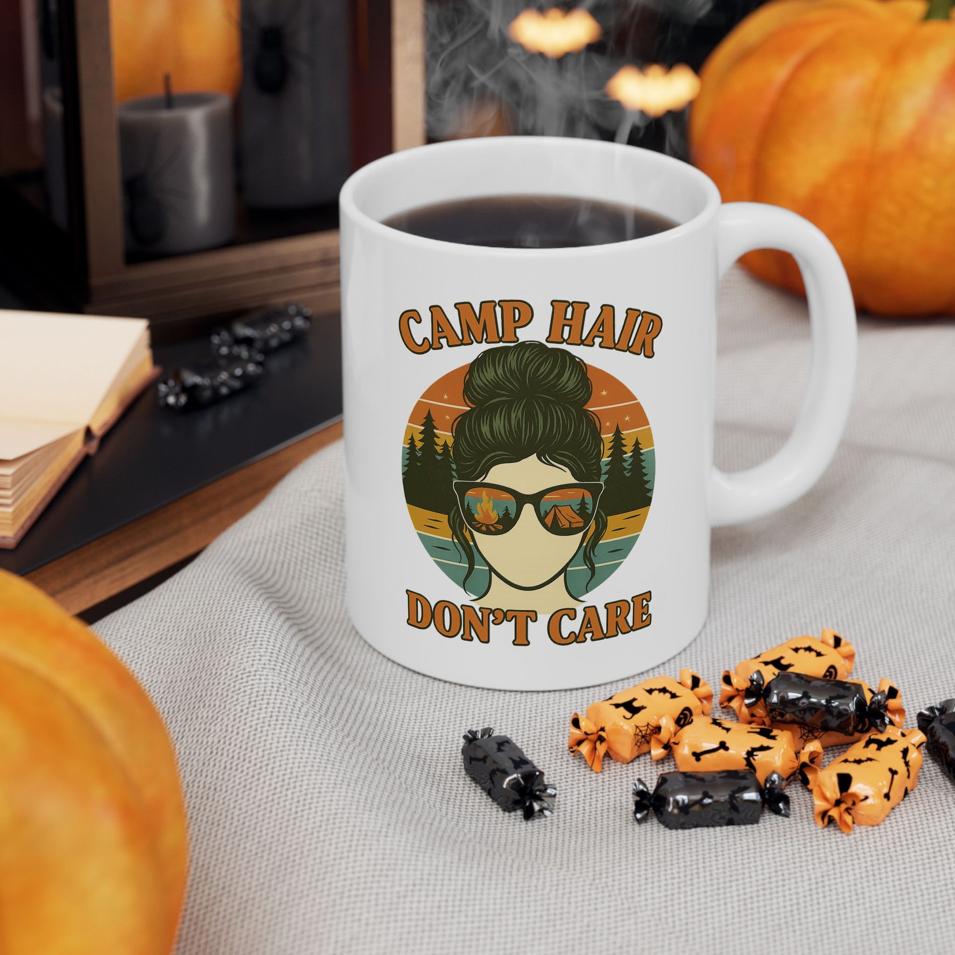 Camp Hair Don't Care Mug