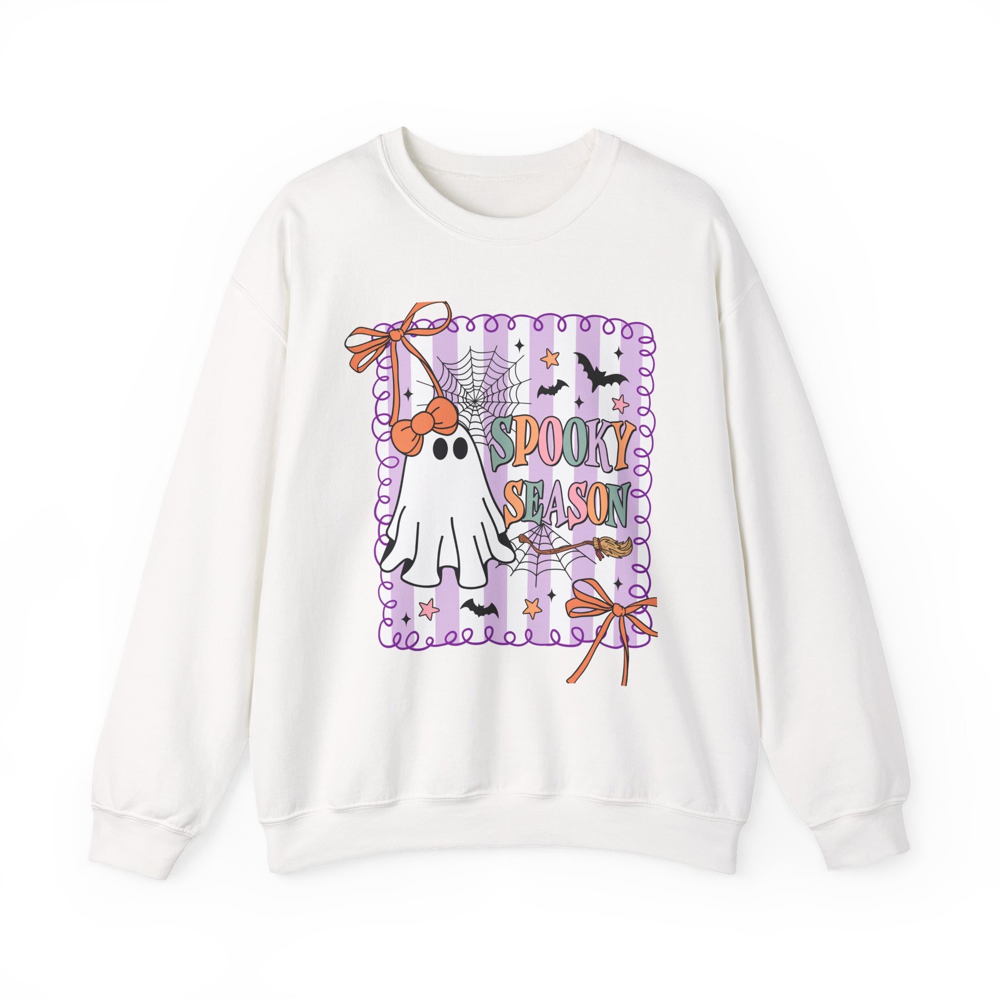 Spooky Season, Coquette Ghost Shirt Sweatshirt, Halloween Sweatshirt