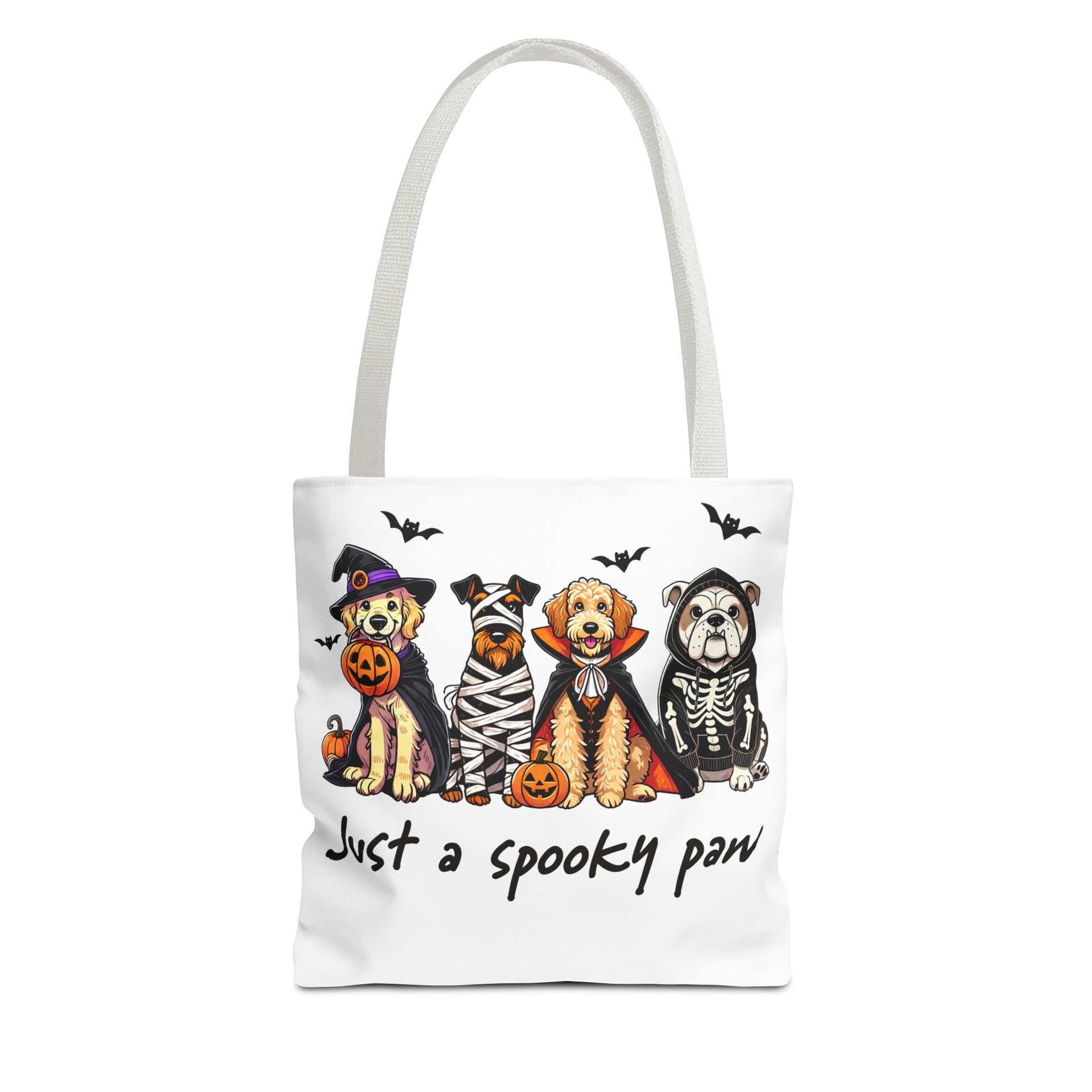 Halloween Dog Just a Spooky Paw Bag