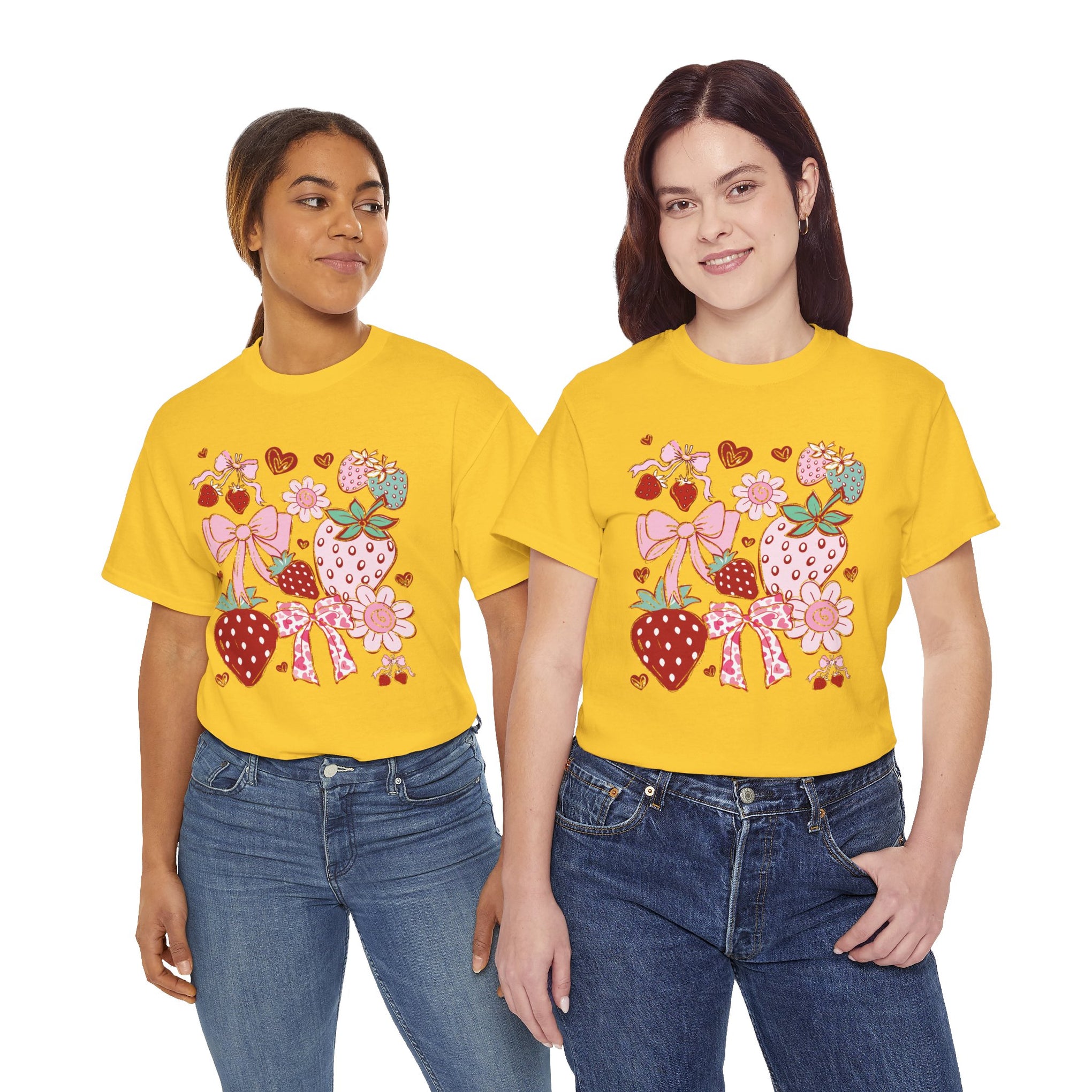 Boho Strawberry Coquette t-shirt