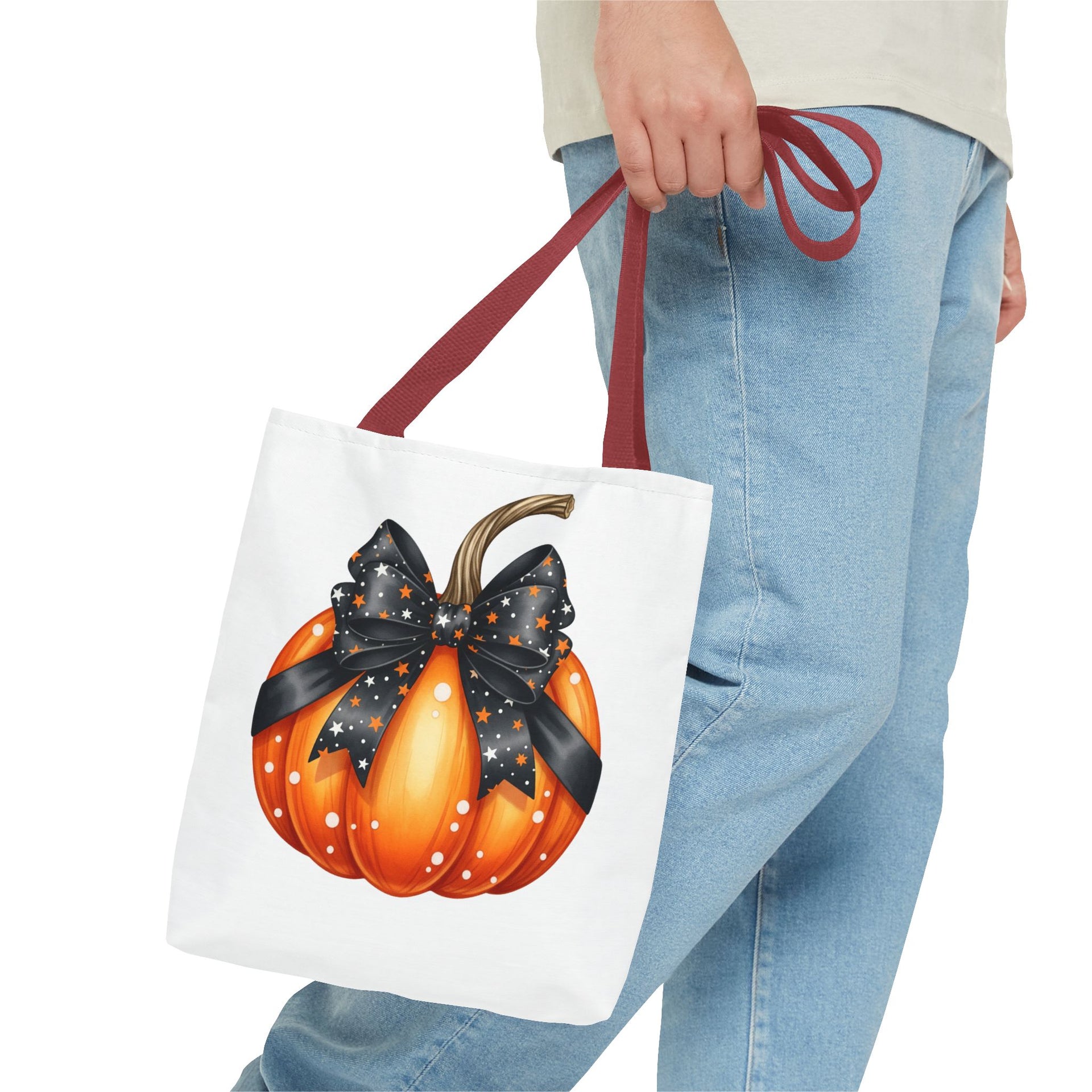 Retro Halloween Tote Bag - Vintage Style Fall Season Tote