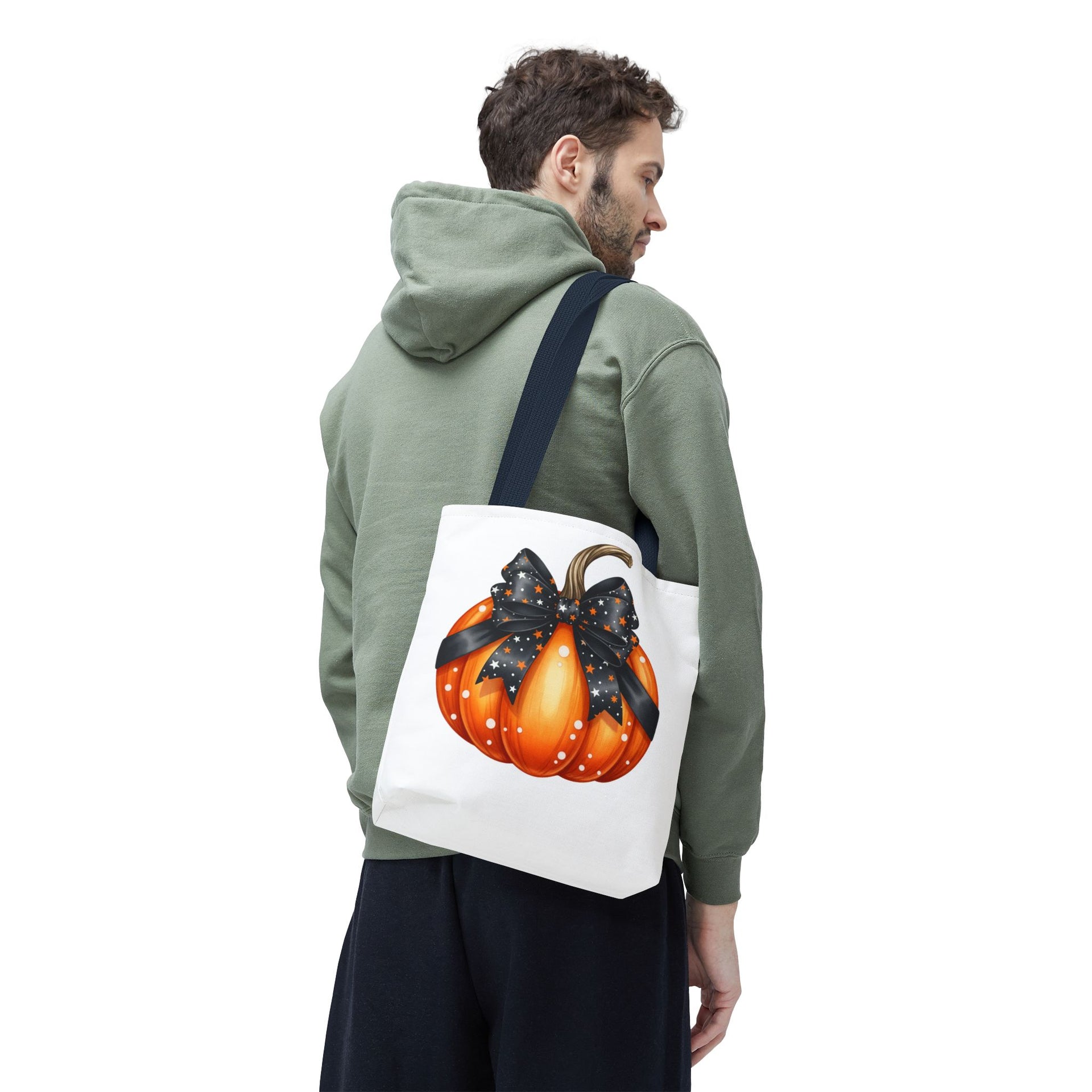 Retro Halloween Tote Bag - Vintage Style Fall Season Tote