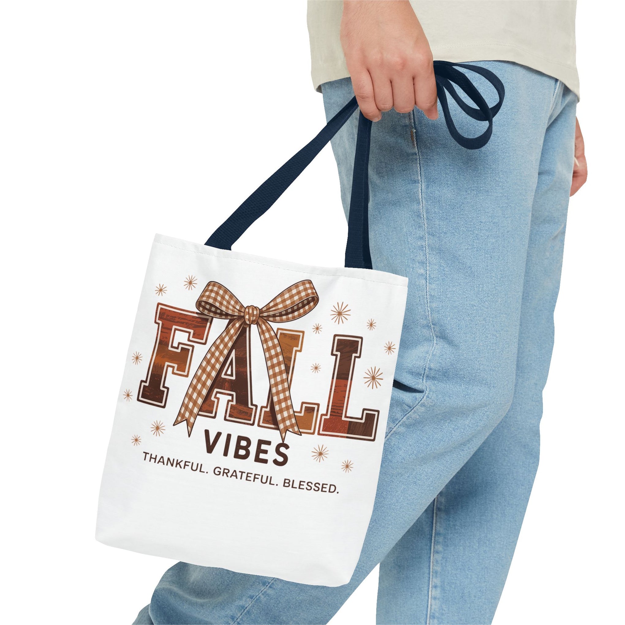 Fall Vibes, Thankful - Grateful - Blessed, Fall Bag, Halloween Shirt, Halloween Bag, Cute Halloween Must Halloween, Retro Halloween Bag