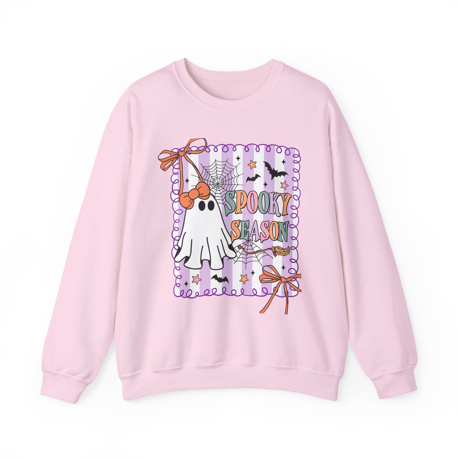 Spooky Season, Coquette Ghost Shirt Sweatshirt, Halloween Sweatshirt