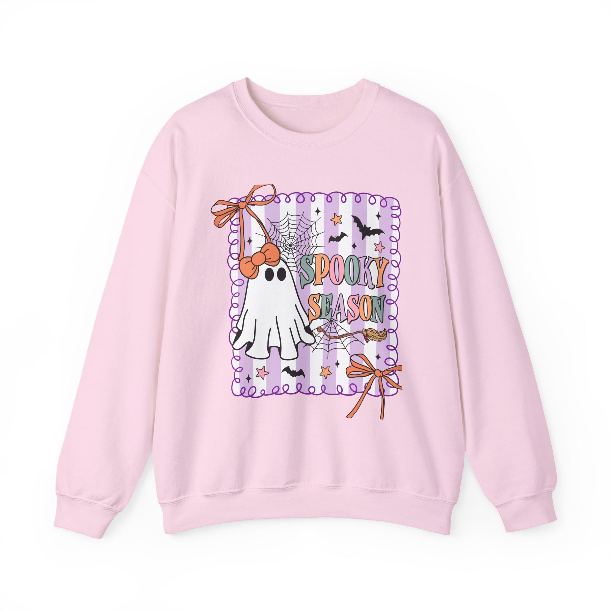 Spooky Season, Coquette Ghost Shirt Sweatshirt, Halloween Sweatshirt