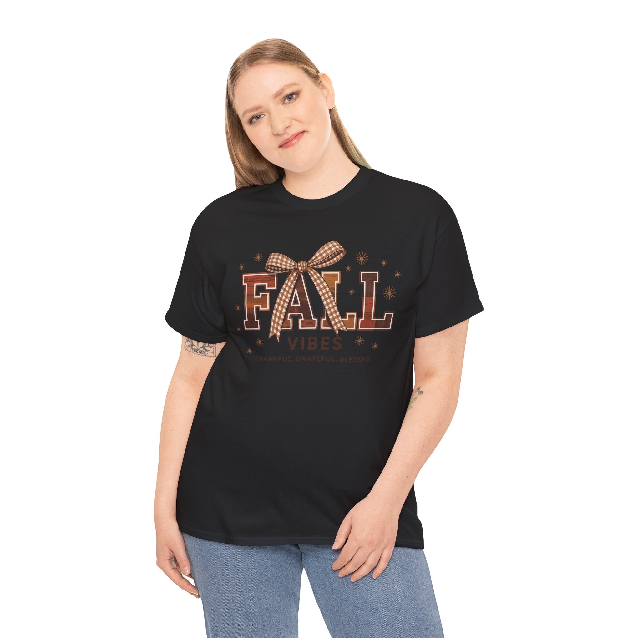 Fall Vibes, Thankful - Grateful - Blessed, Fall T-Shirt, Fall, Autumn Shirt, Halloween Shirt