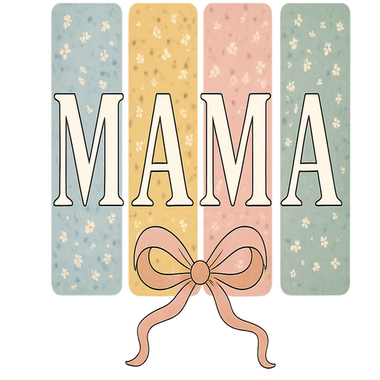 Mama Daisy Stripes Bow Coquette