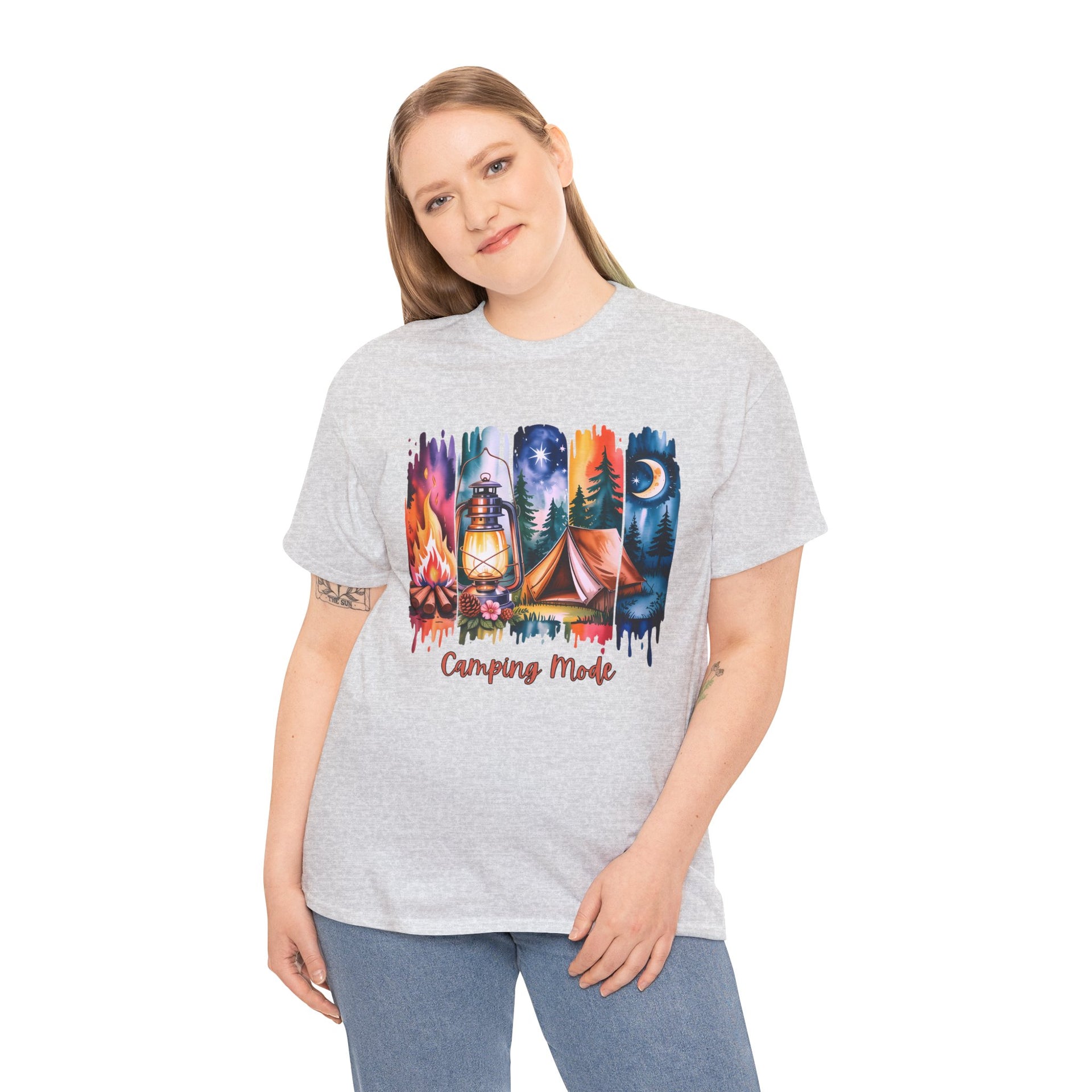 Camping Mode brush stroke T-Shirt