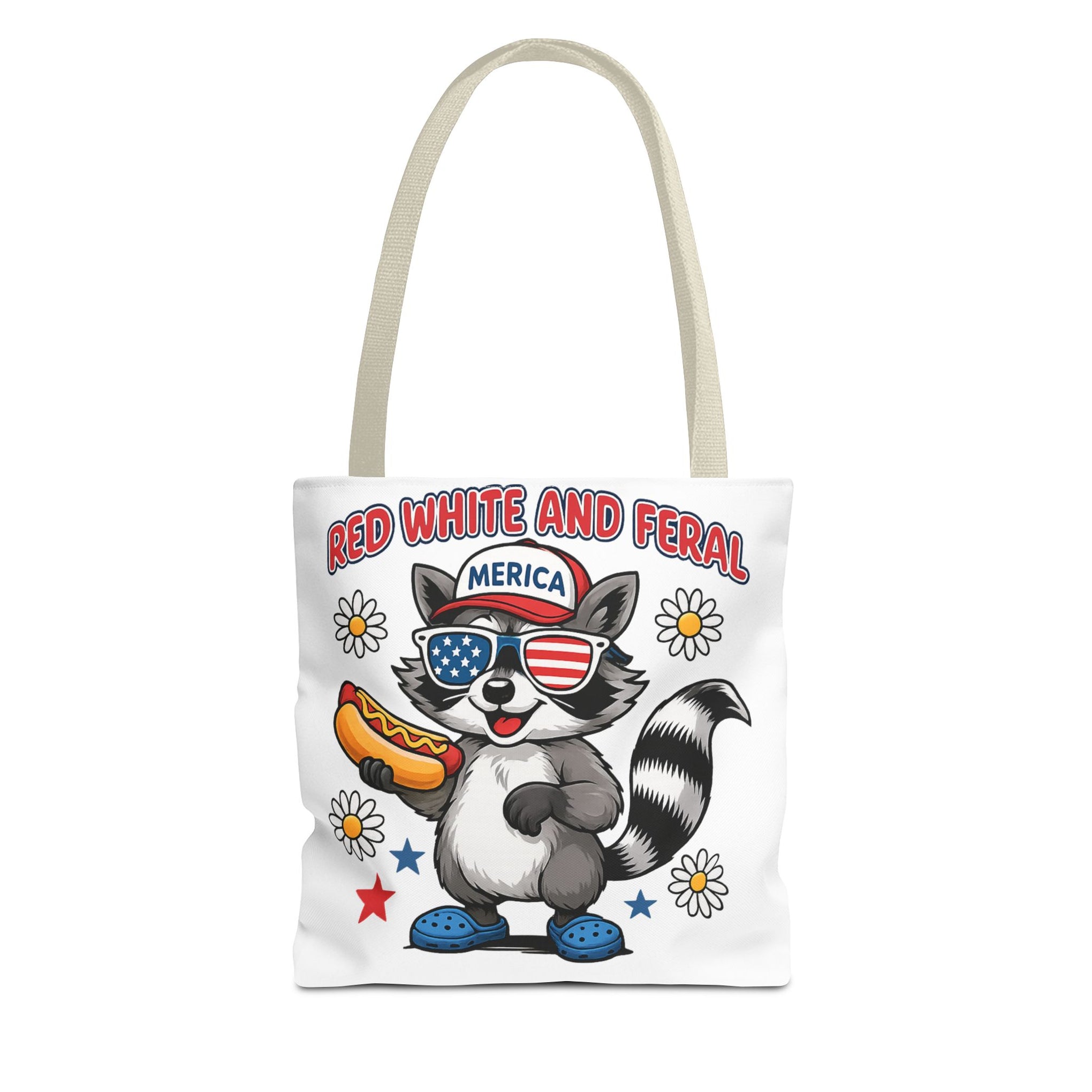 Red, White and Feral Summer Bag