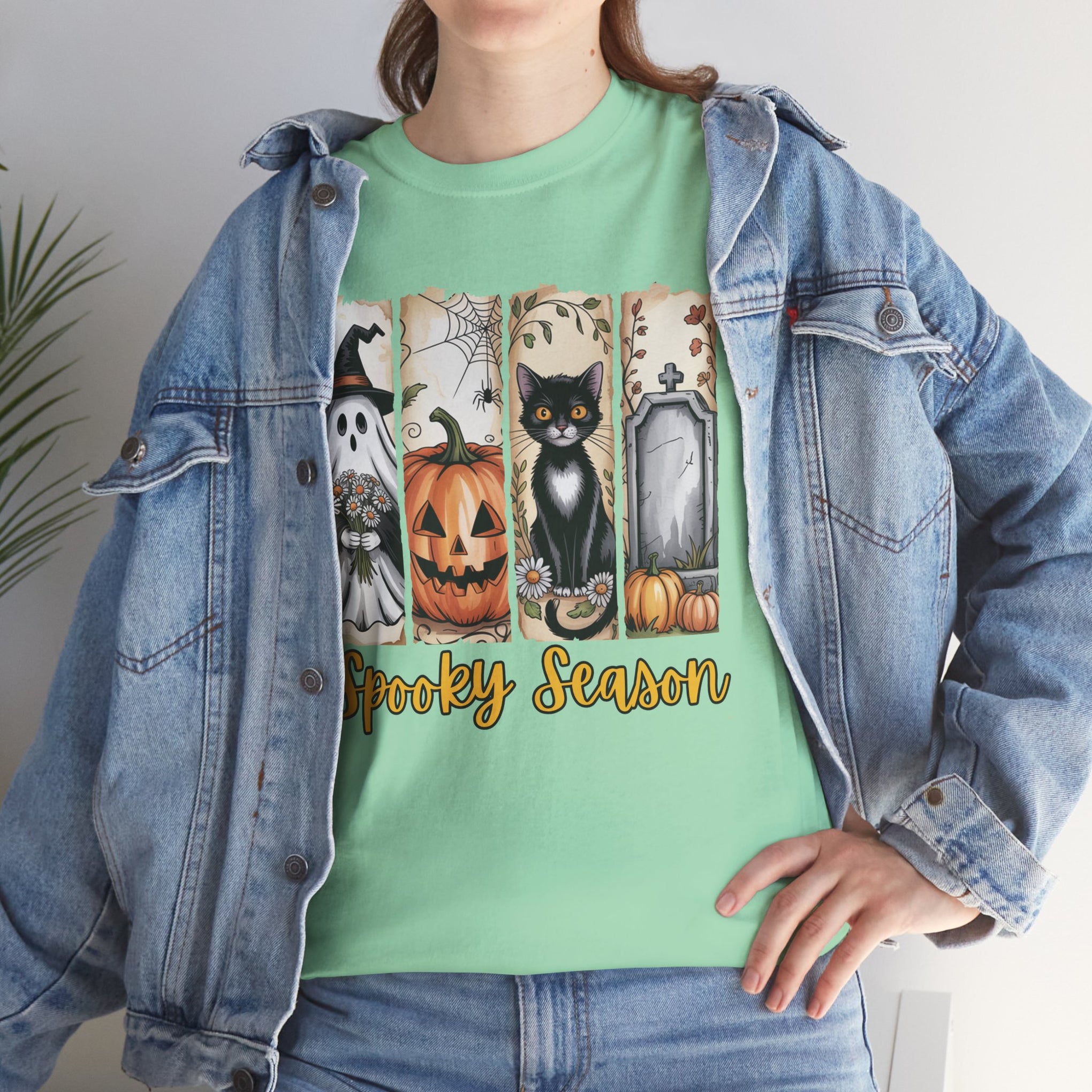Spooky Season, Brushstroke Halloween, Halloween Shirt