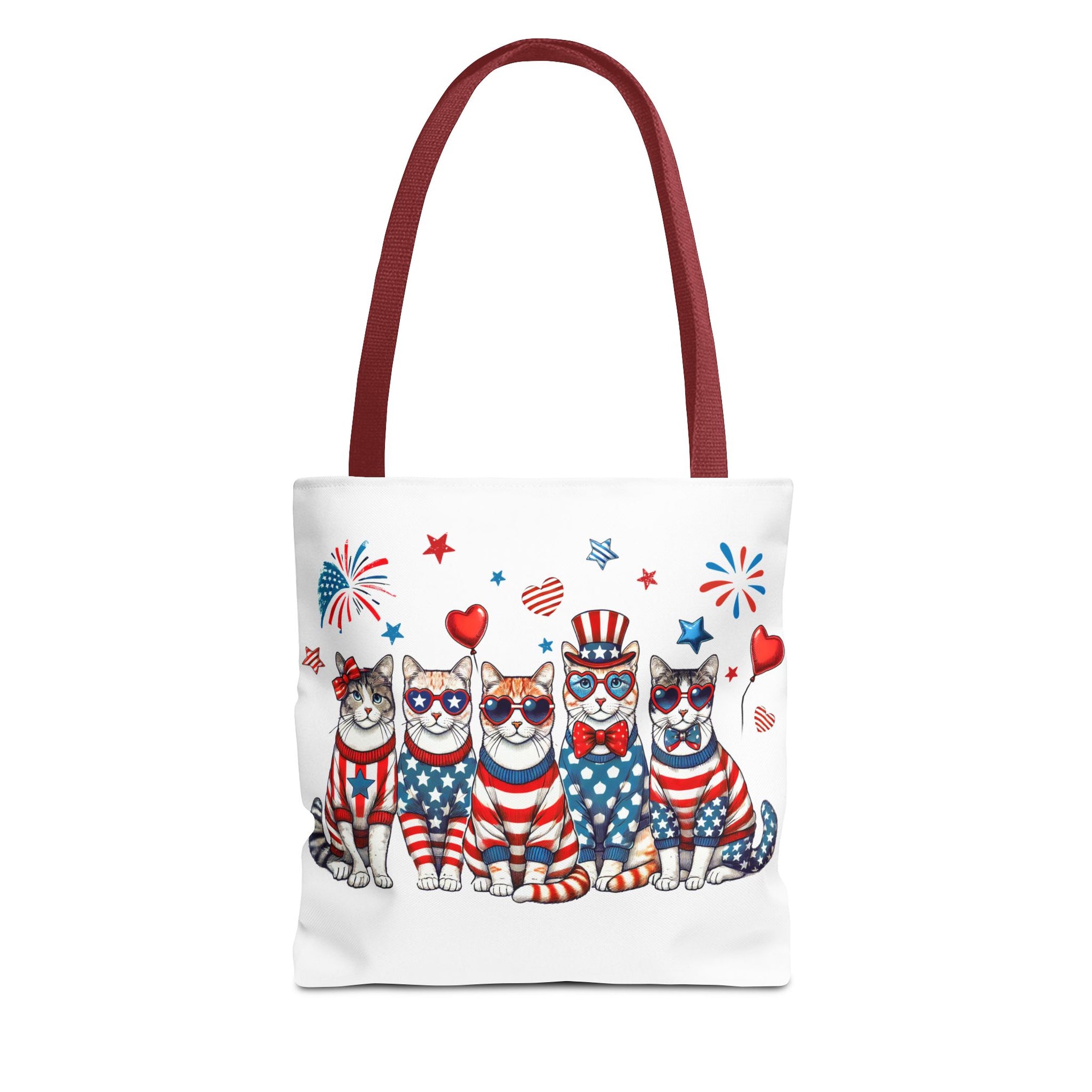 4th of July Patriotic Cat Bag