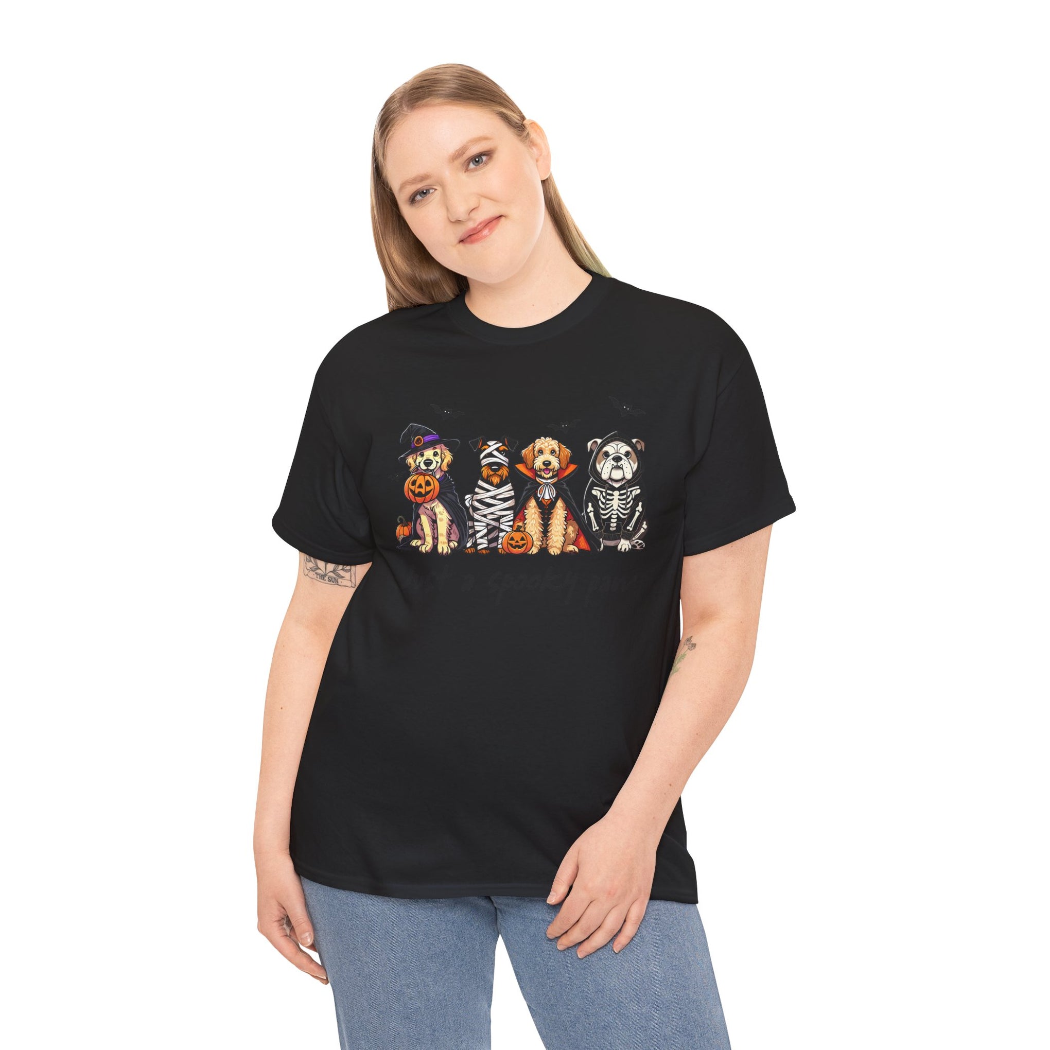 Just a Spooky Paw | Funny Halloween Dog Shirt
