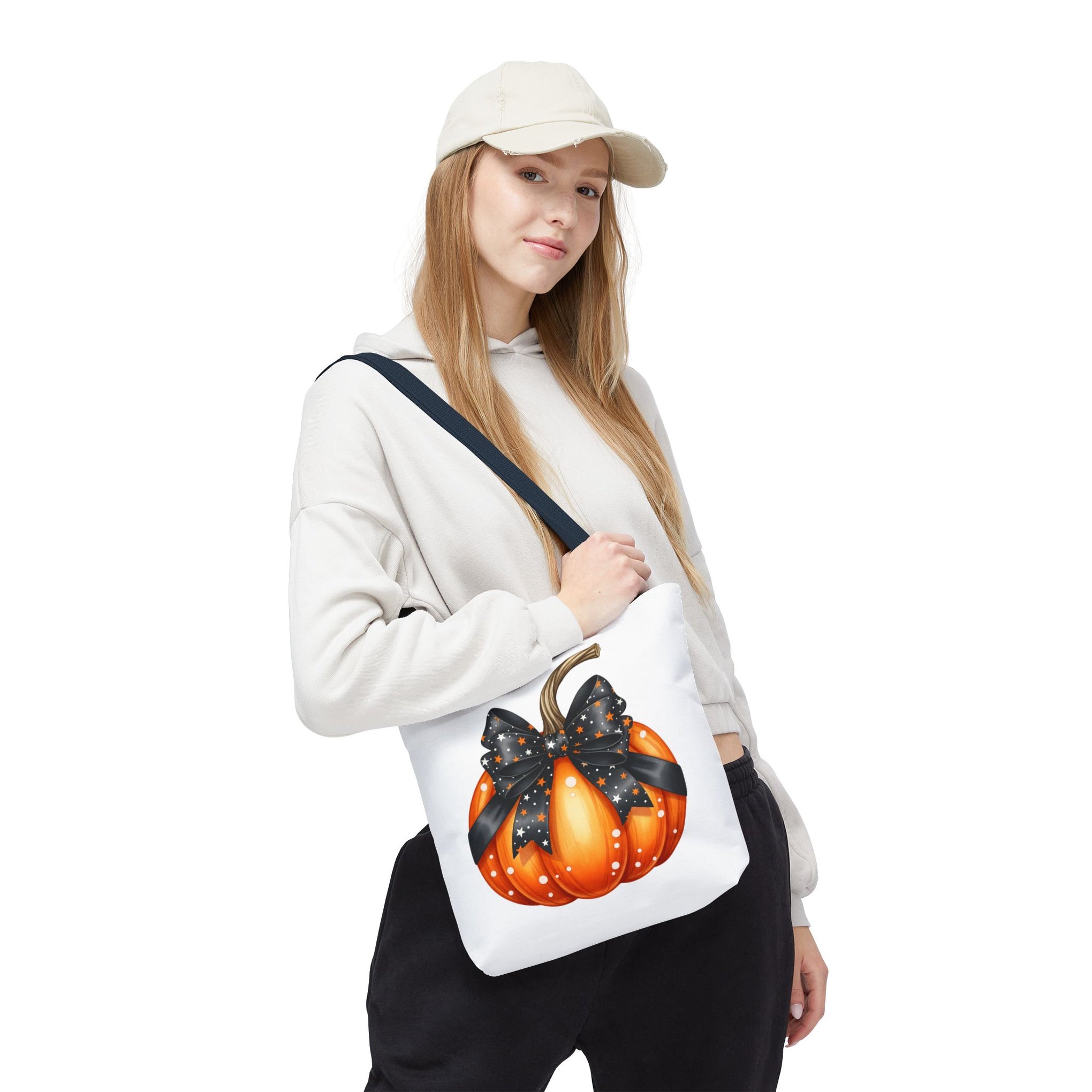 Retro Halloween Tote Bag - Vintage Style Fall Season Tote