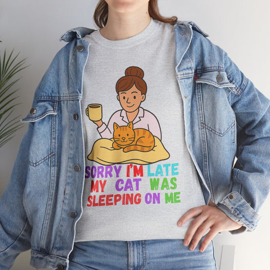 Sorry I'm late my cat was sleeping on me