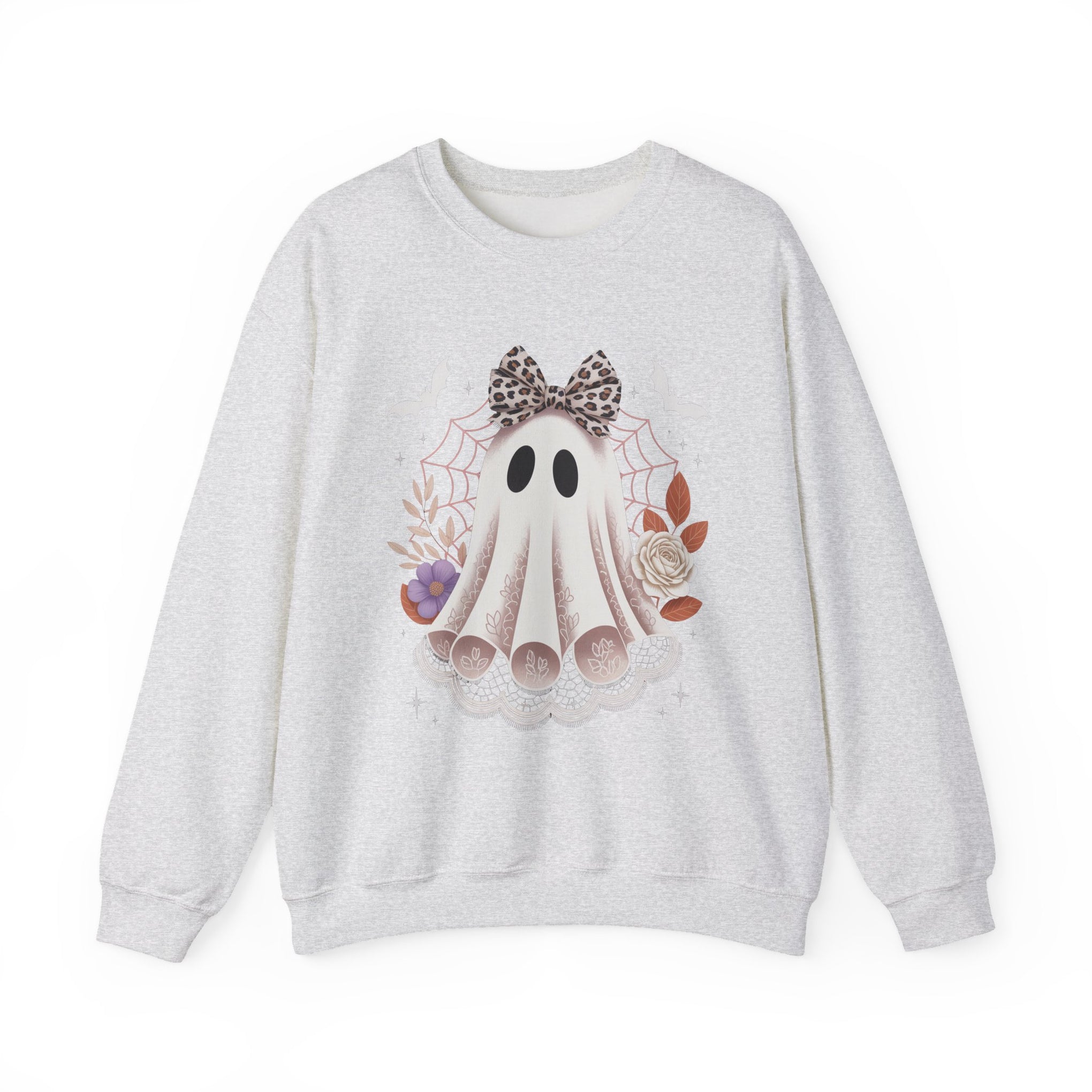 Spooky Season, Coquette Ghost Sweatshirt, Halloween Sweatshirt