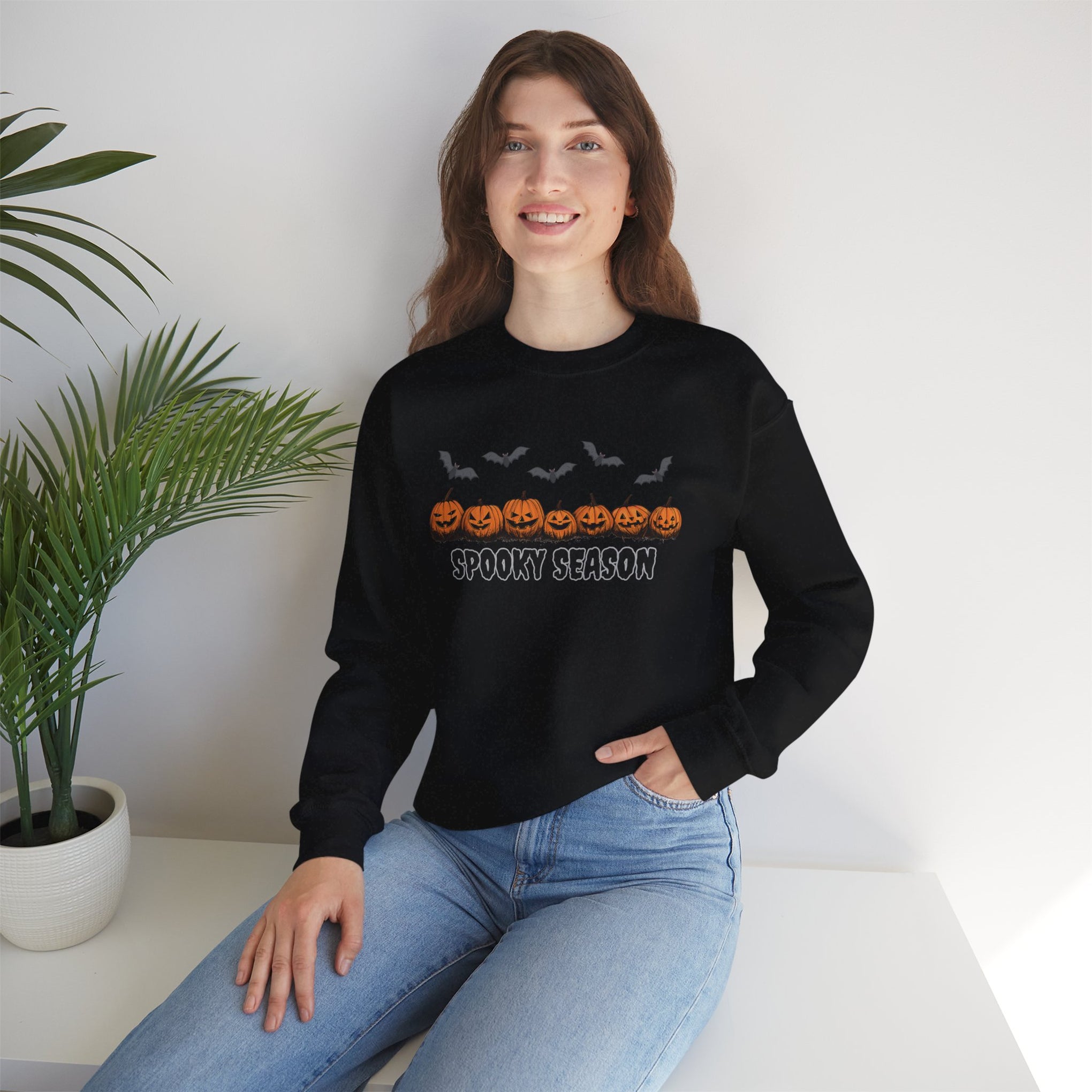 Spooky Season, Fall , Cozy Sweatshirt, Halloween Sweatshirt