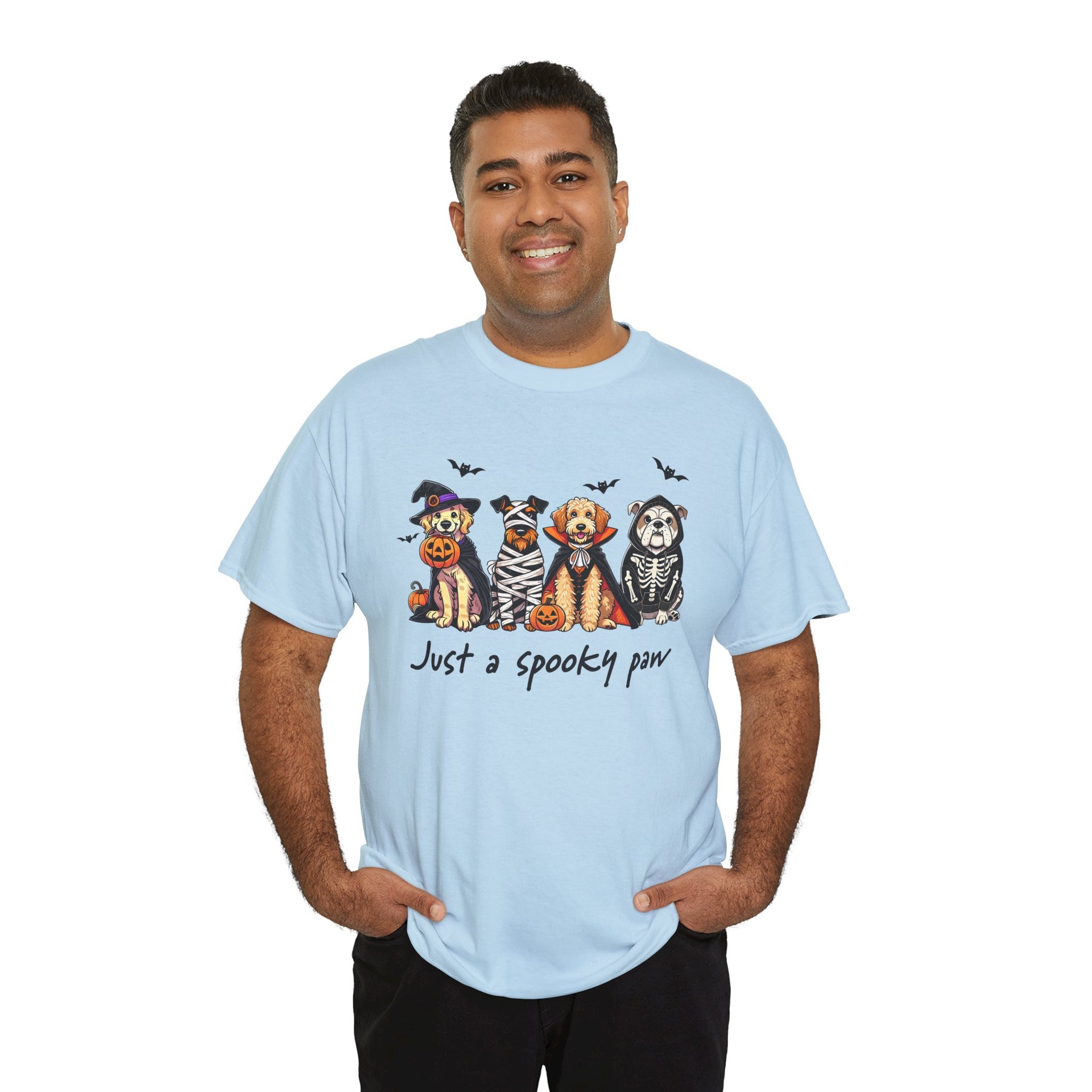 Just a Spooky Paw | Funny Halloween Dog Shirt
