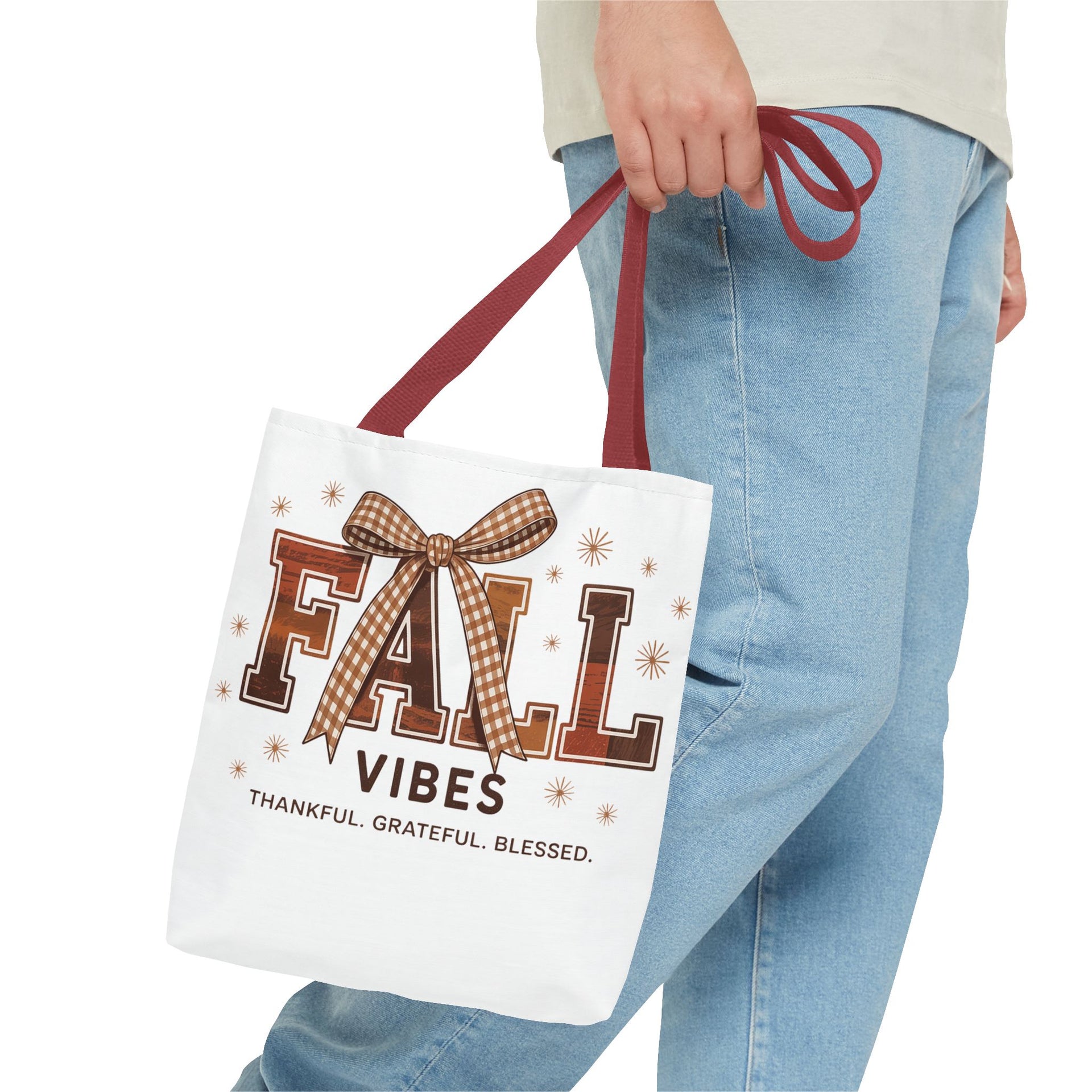 Fall Vibes, Thankful - Grateful - Blessed, Fall Bag, Halloween Shirt, Halloween Bag, Cute Halloween Must Halloween, Retro Halloween Bag