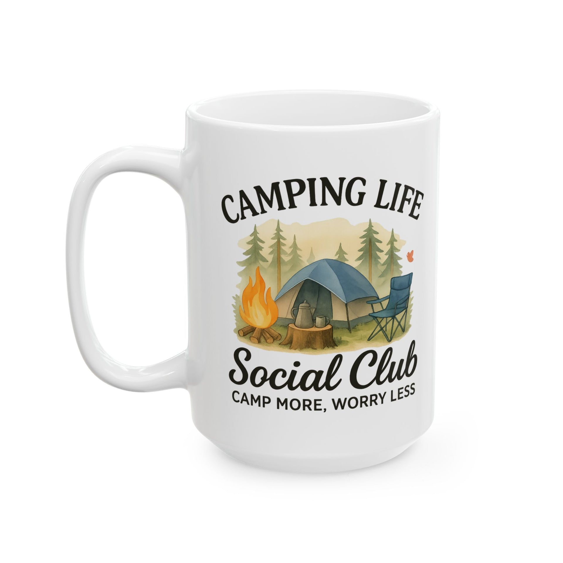 Camping Life Social Club Mug