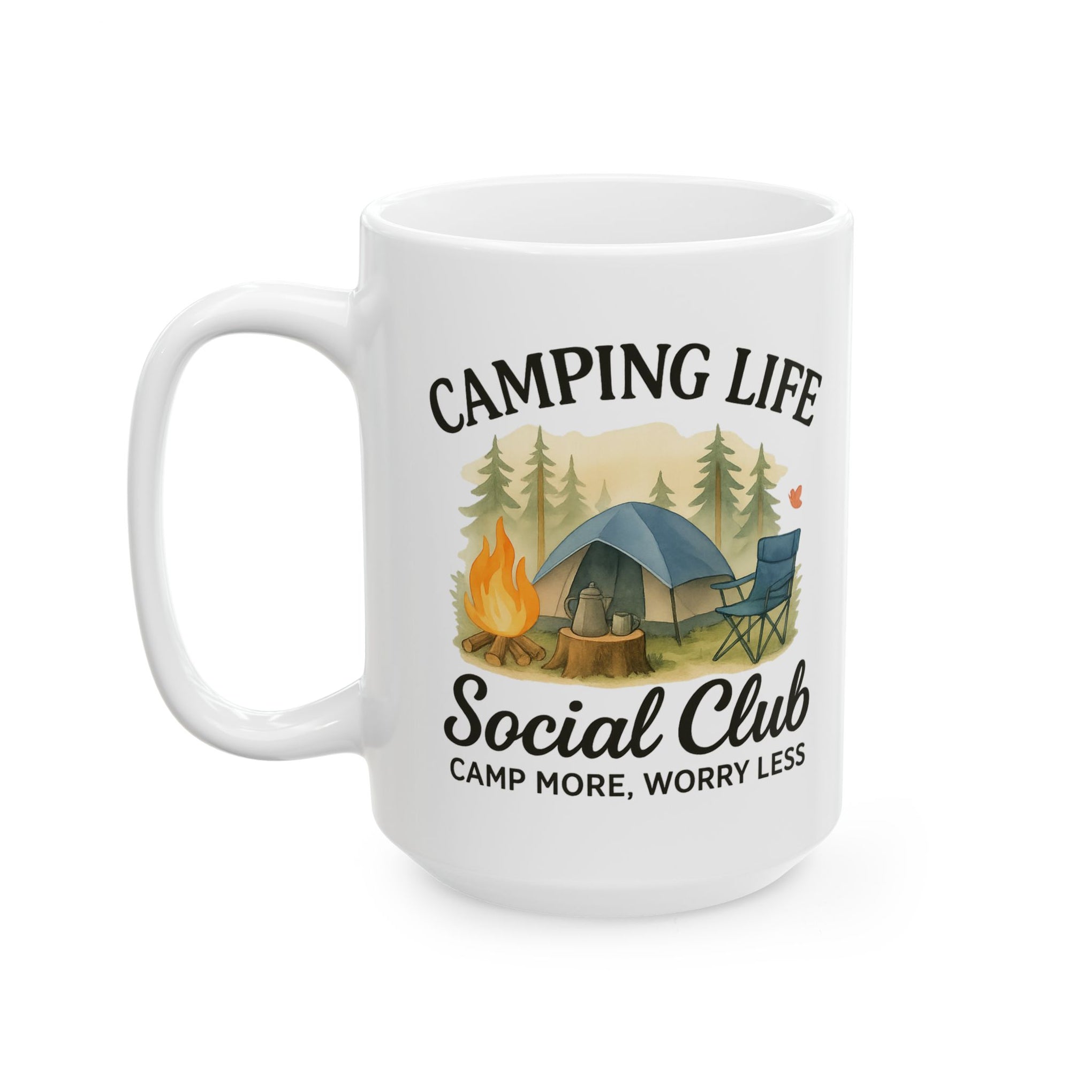 Camping Life Social Club Mug
