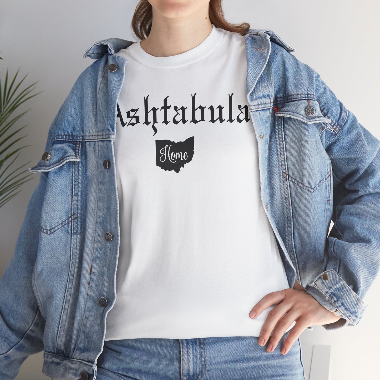 Ashtabula Home Tee Shirt, Unisex Cotton Shirt, Movie Lovers Apparel, Cozy Family Tee