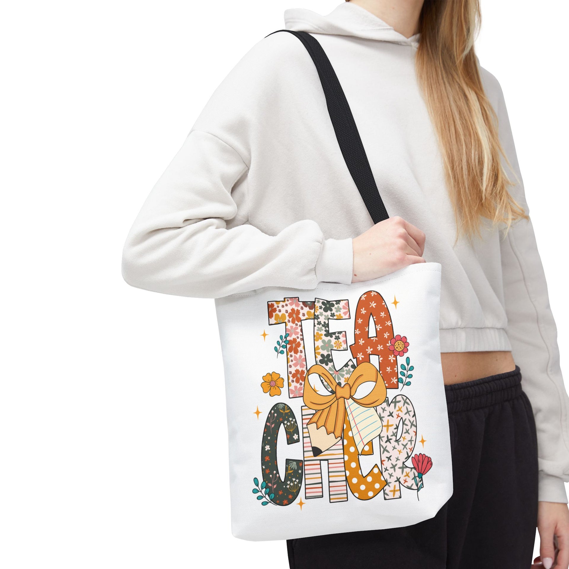 Floral Teacher, Teacher Wildflower Bag