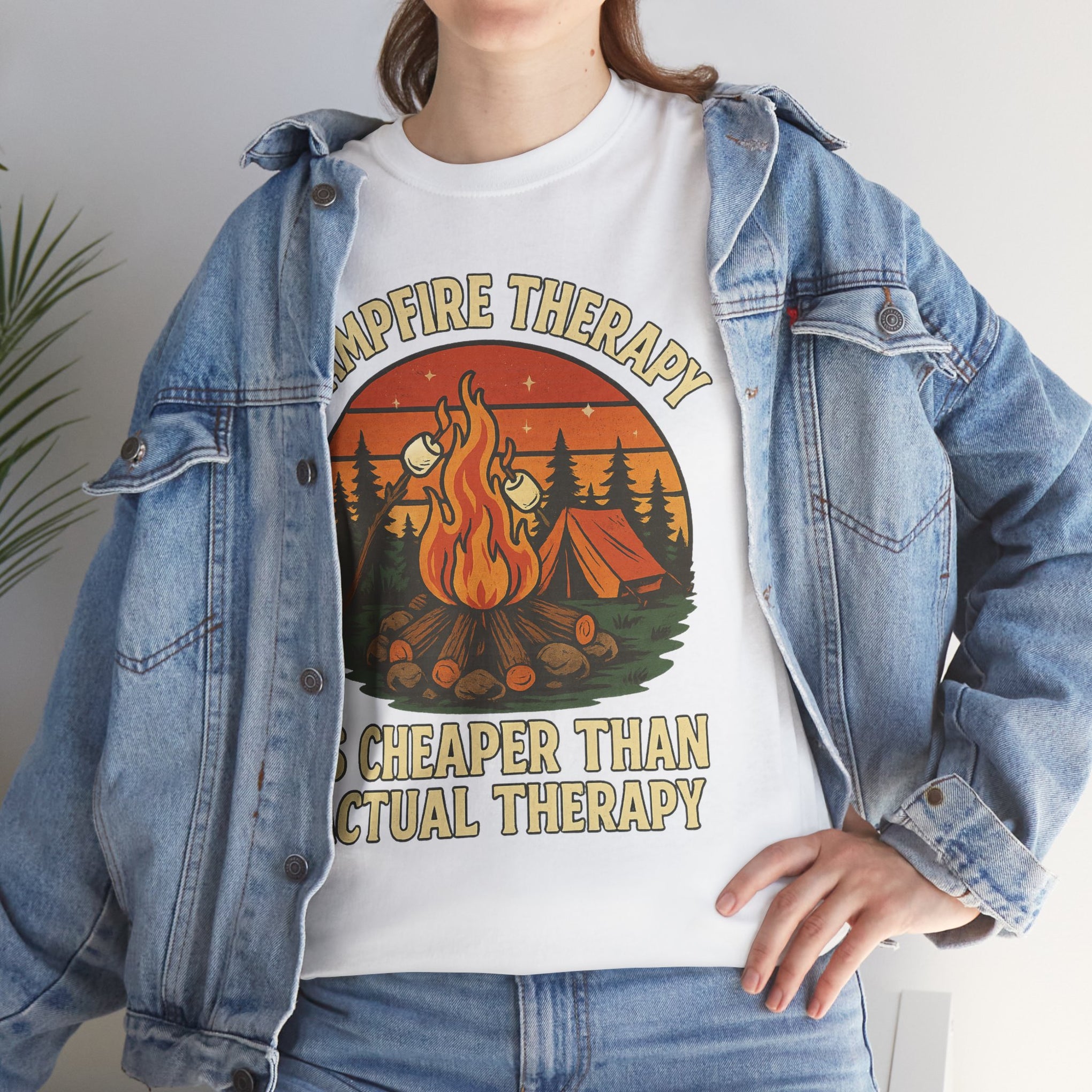 Campfire therapy is cheaper than actual therapy