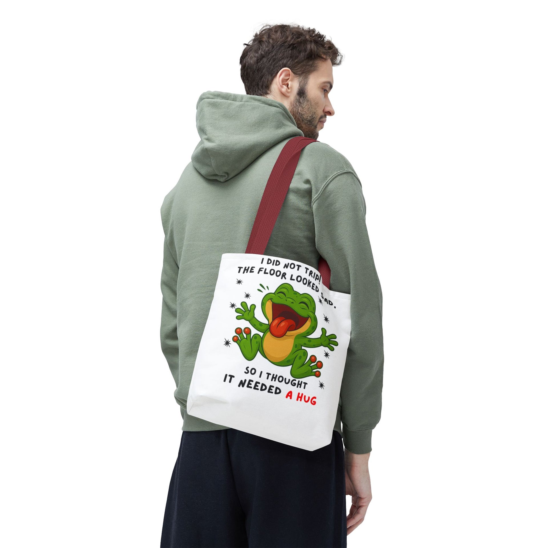 I did not trip the floor looked sad so I thought it needed a hug Summer bag