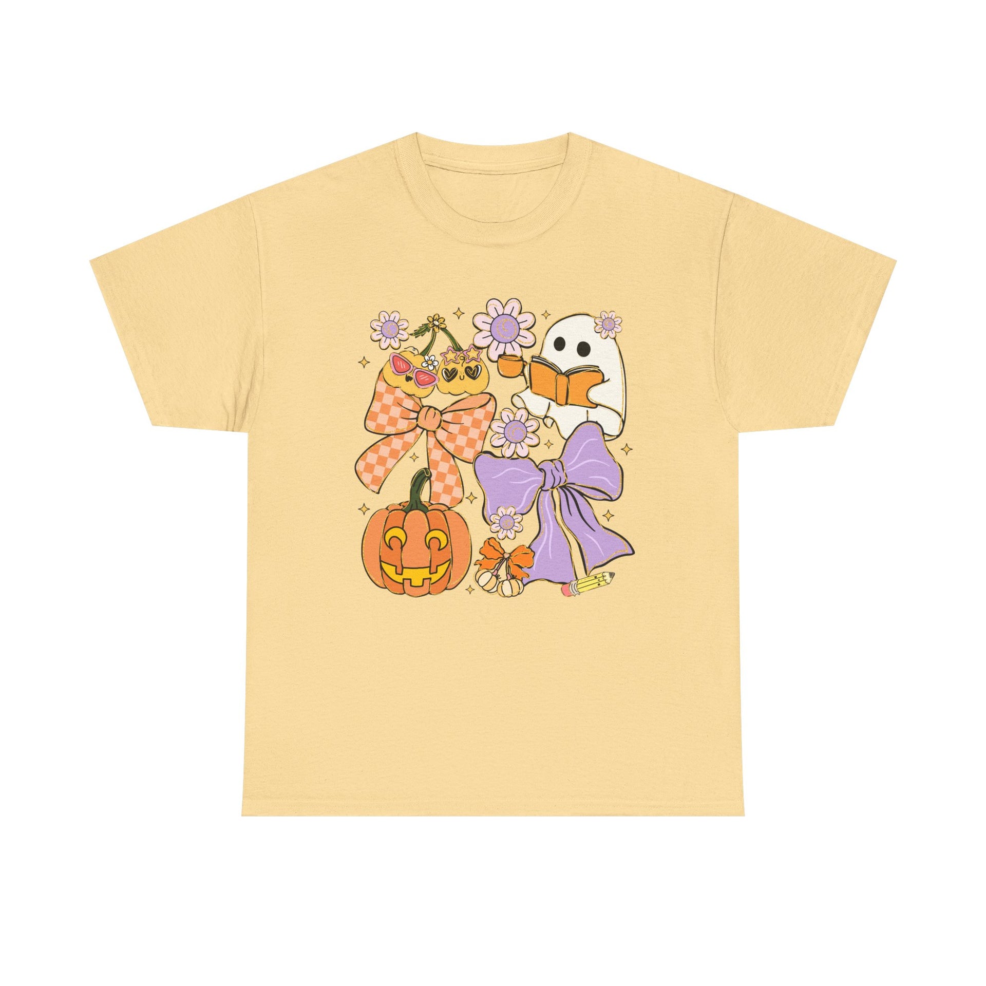 Spooky Teacher Halloween Coquette T-Shirt