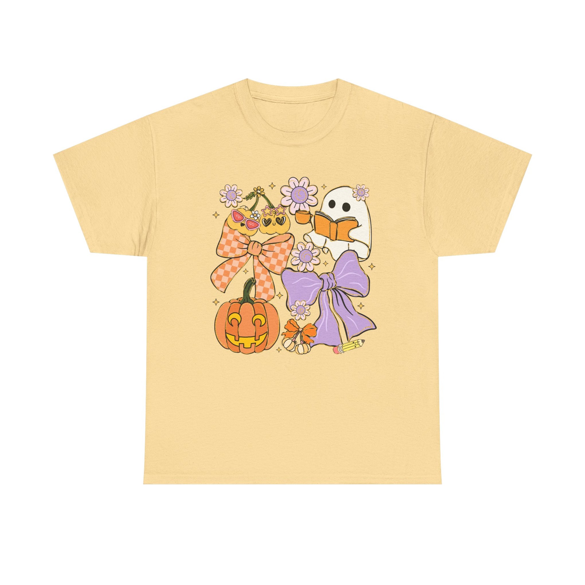 Spooky Teacher Halloween Coquette T-Shirt