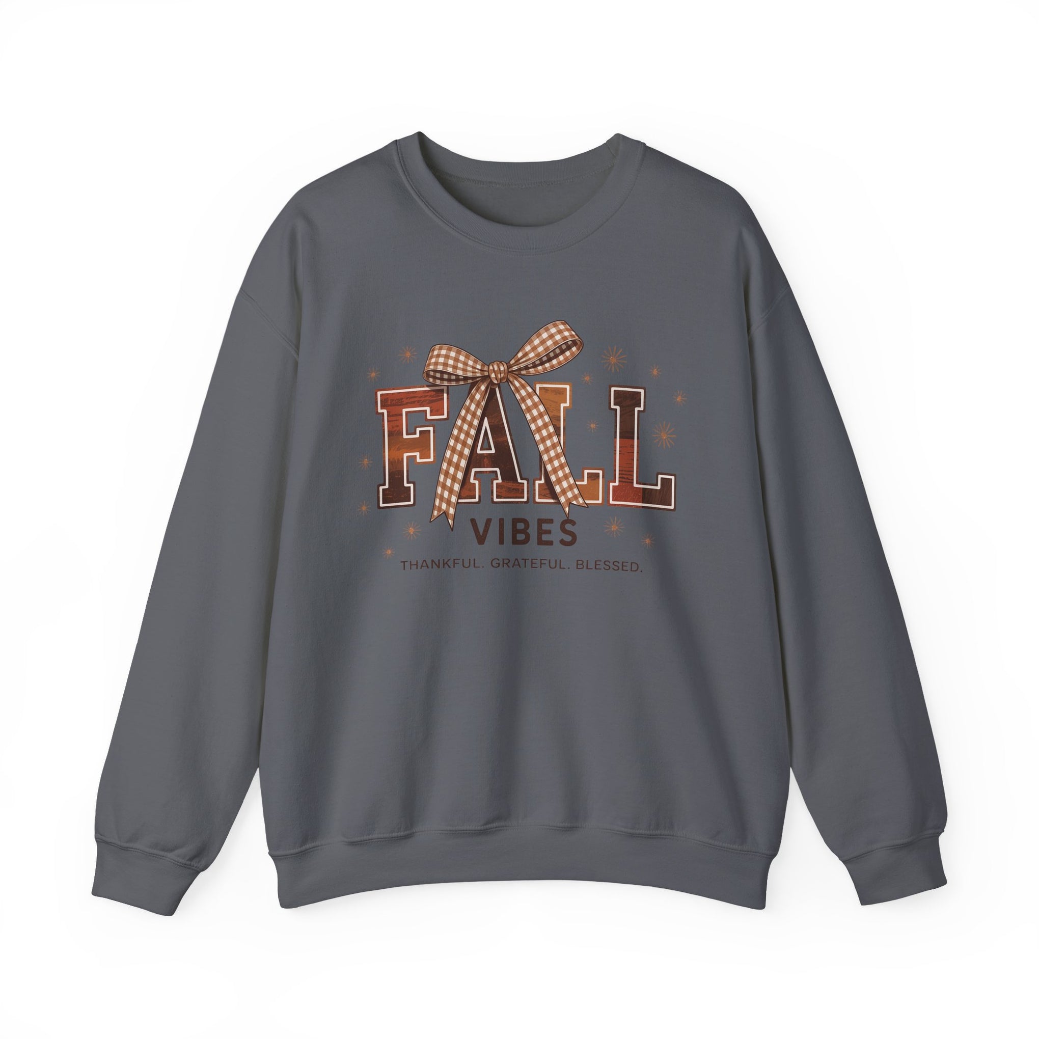 Fall Vibes, Thankful - Grateful - Blessed, Fall Sweatshirt, Fall, Autumn Sweatshirt