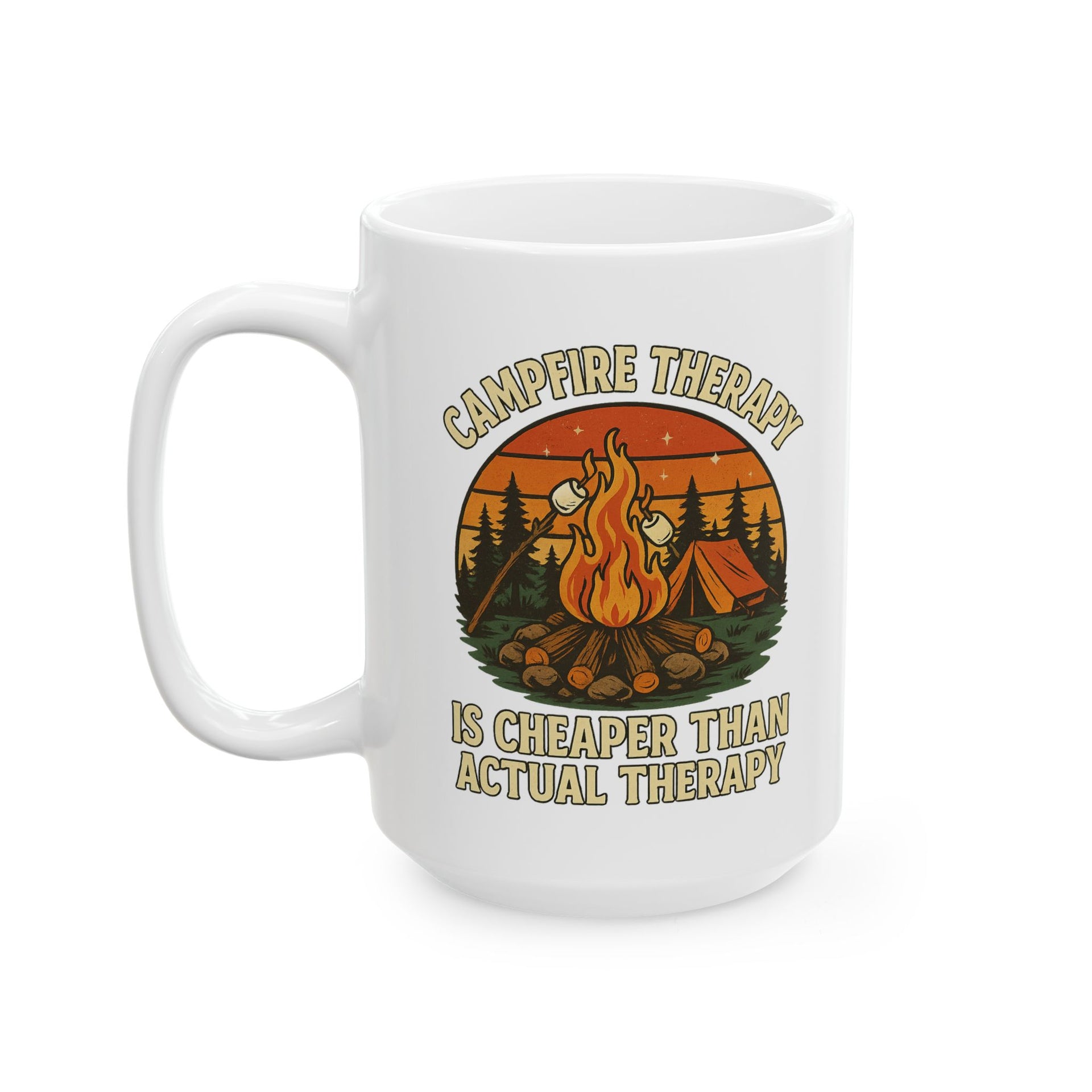Campfire Therapy Mug