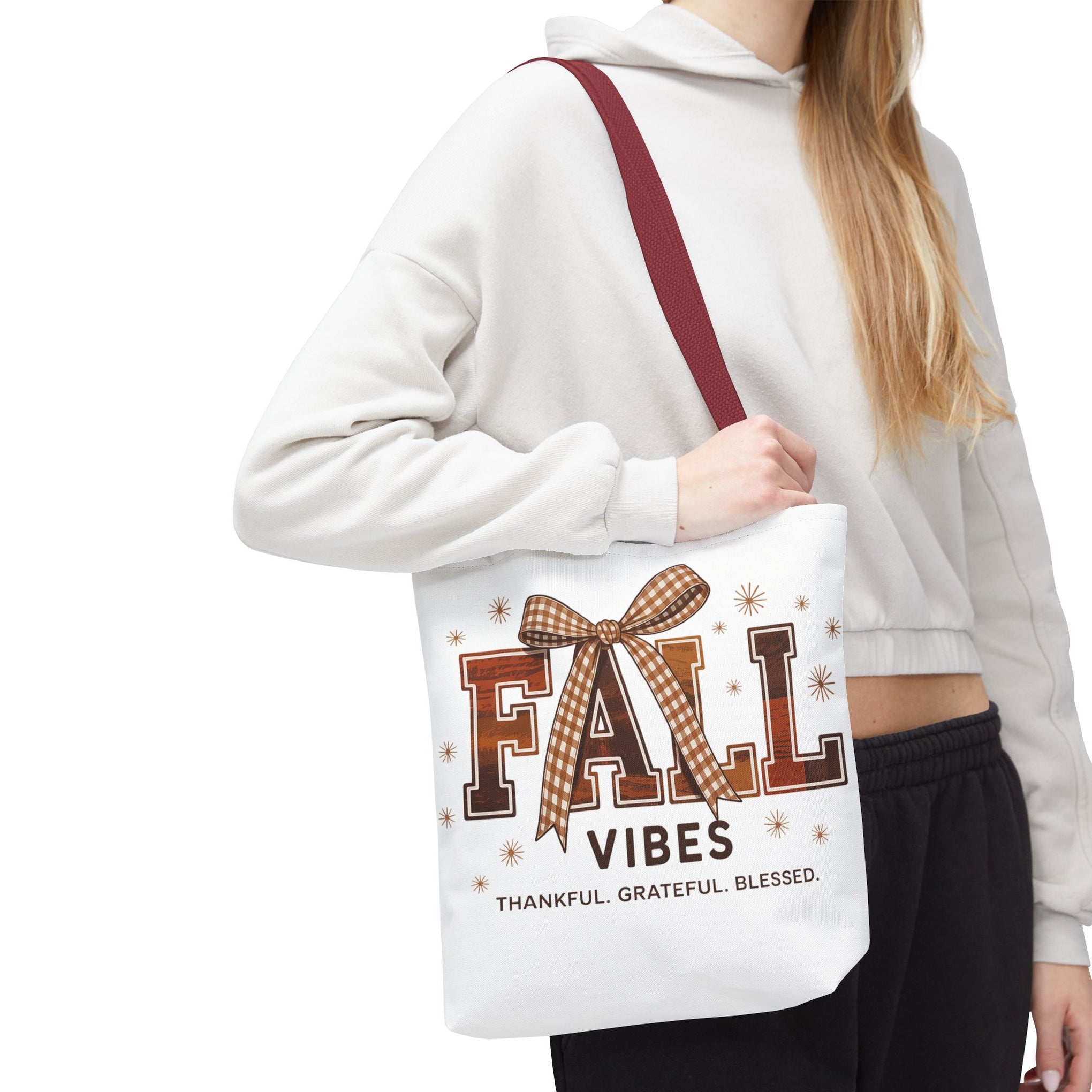 Fall Vibes, Thankful - Grateful - Blessed, Fall Bag, Halloween Shirt, Halloween Bag, Cute Halloween Must Halloween, Retro Halloween Bag