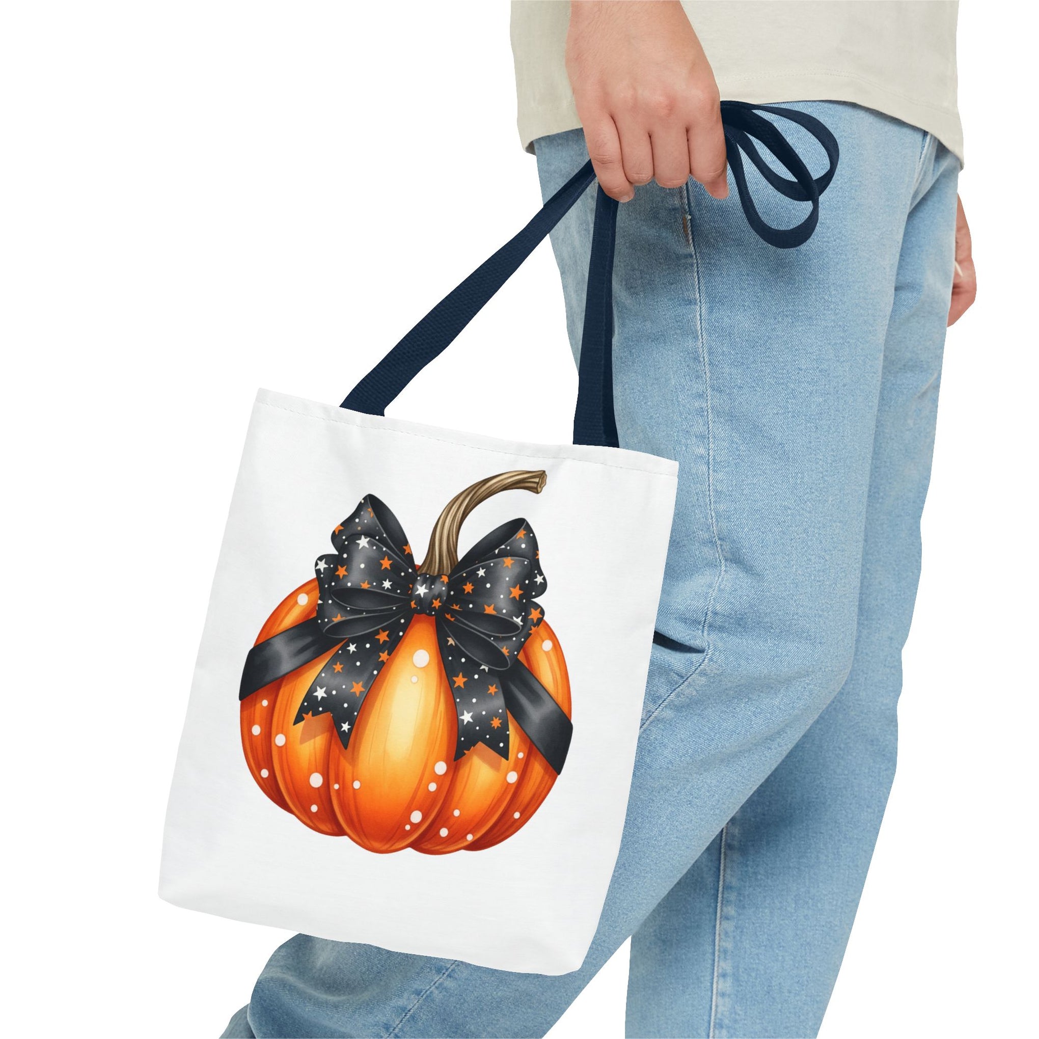 Retro Halloween Tote Bag - Vintage Style Fall Season Tote