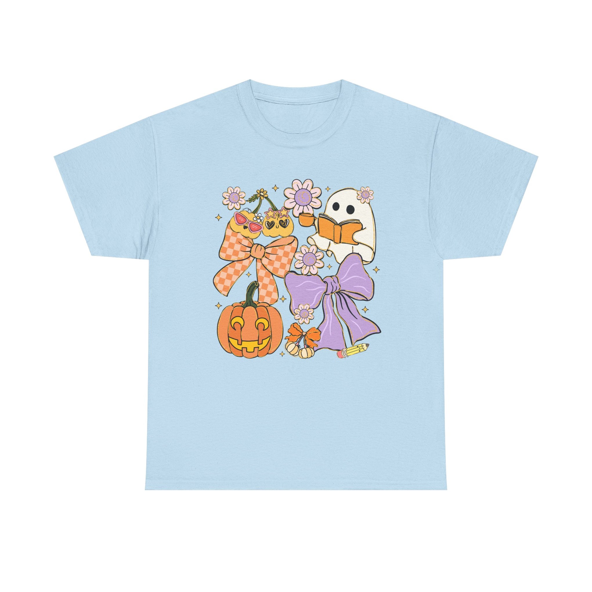 Spooky Teacher Halloween Coquette T-Shirt