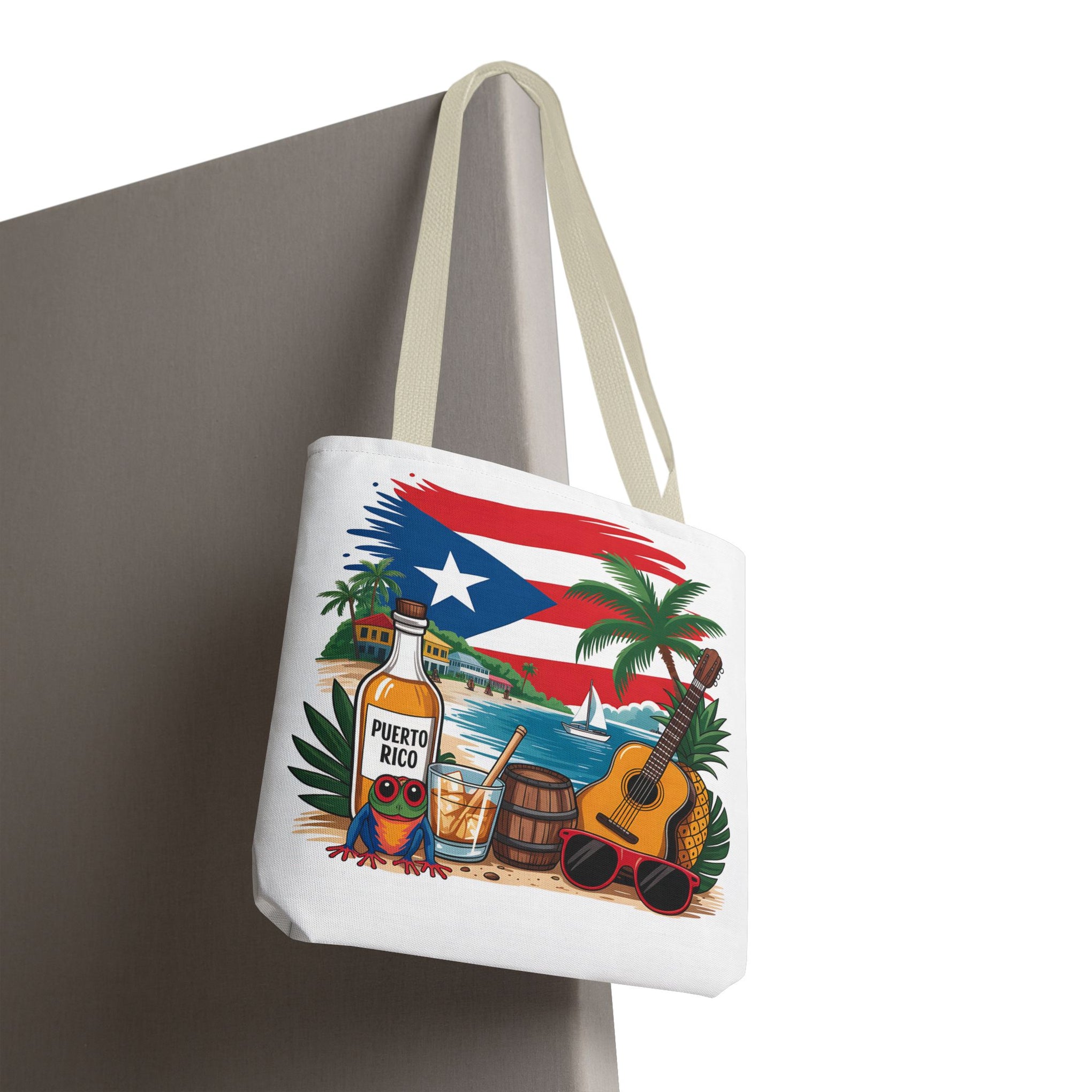 Coqui,  Puerto Rico,  Boricua Tote Bag