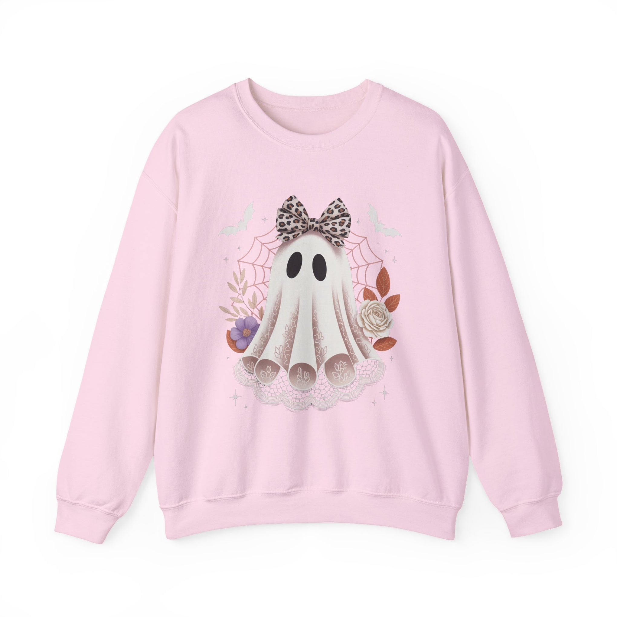 Spooky Season, Coquette Ghost Sweatshirt, Halloween Sweatshirt