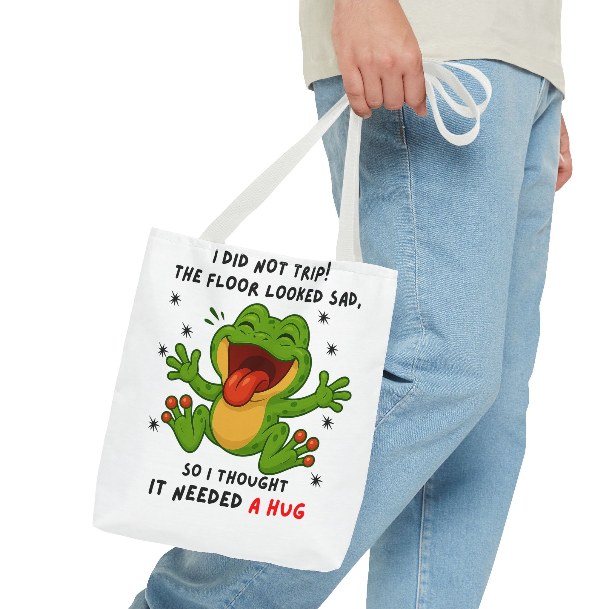 I did not trip the floor looked sad so I thought it needed a hug Summer bag