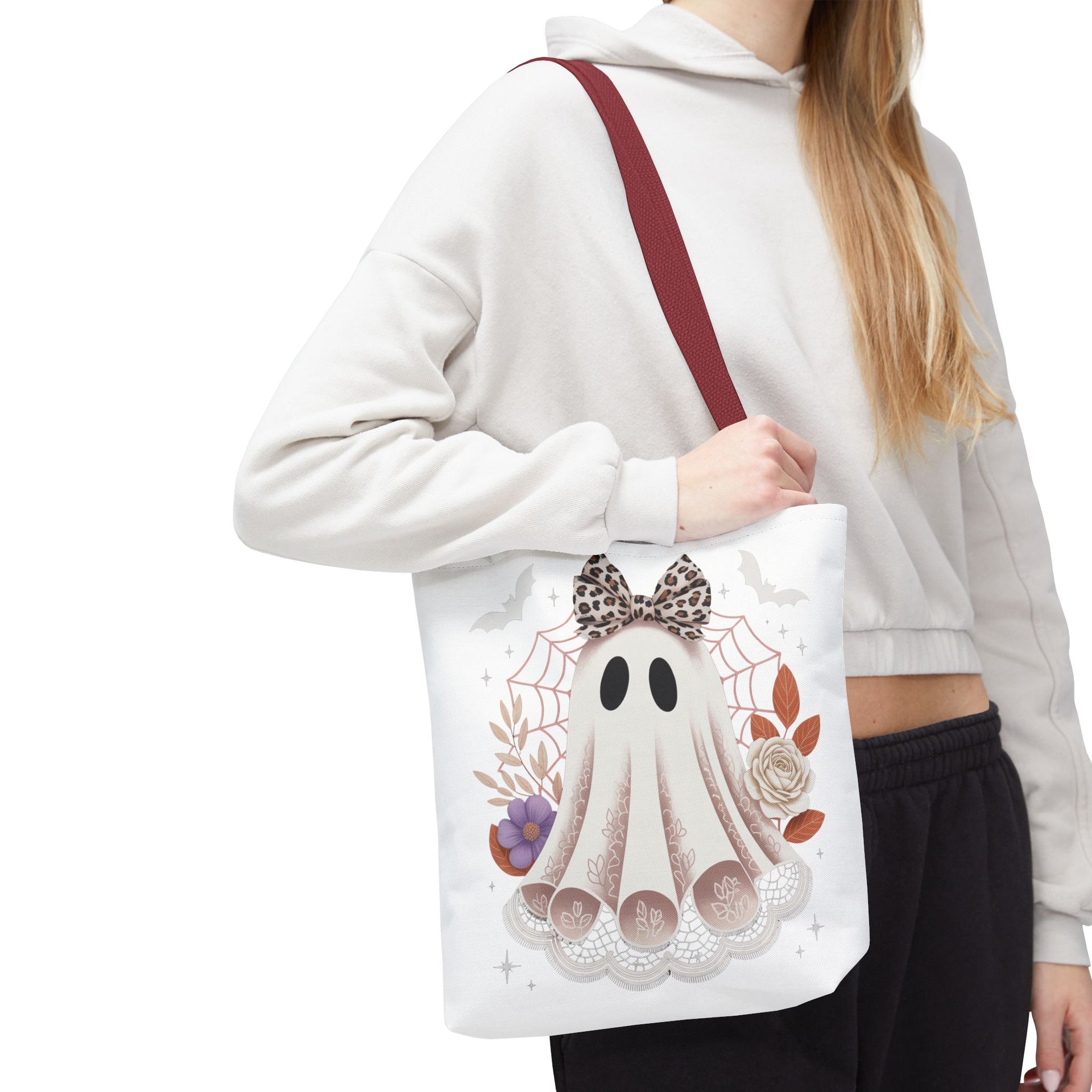 Ghost Lace Bow, Boo Ghost Bag