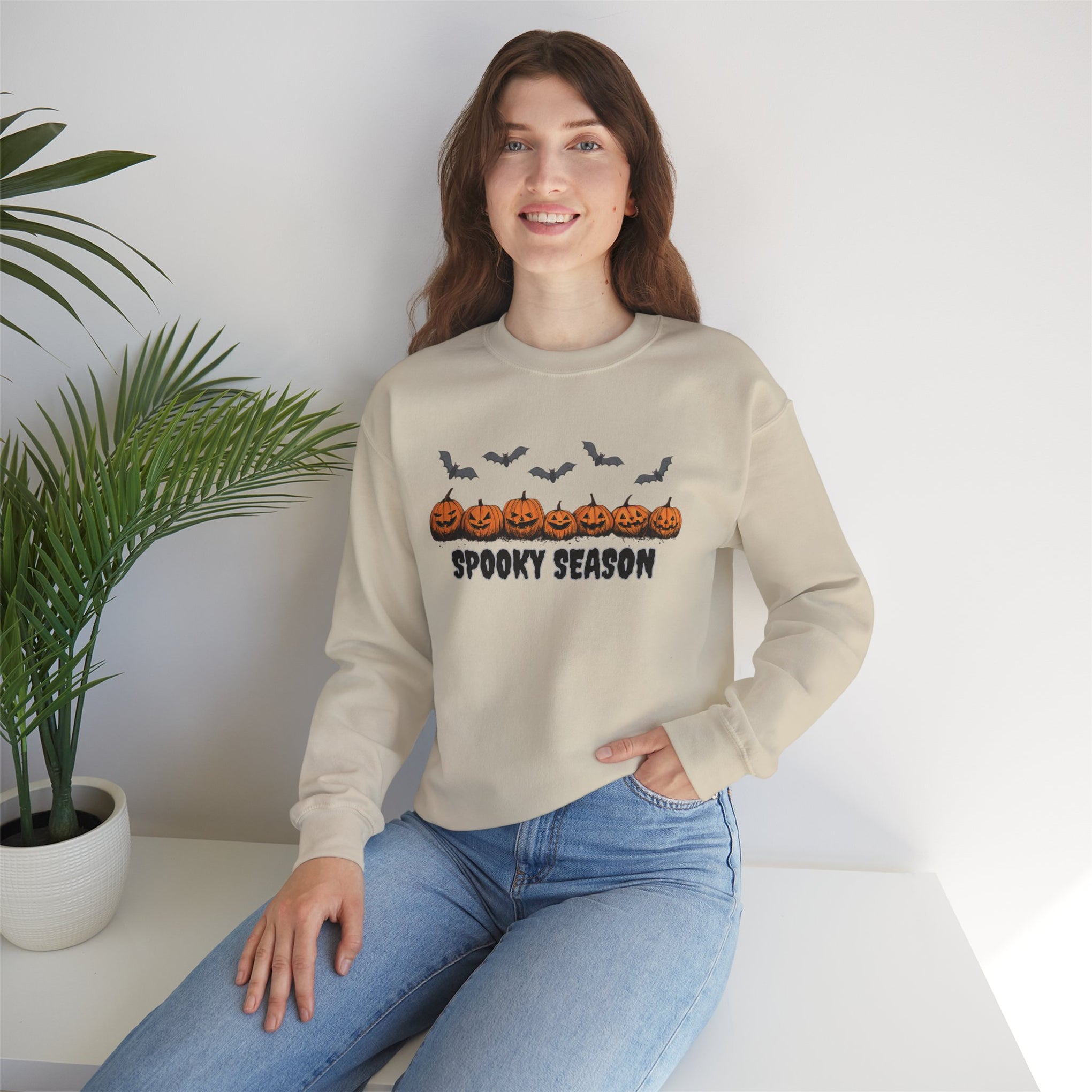 Spooky Season, Fall , Cozy Sweatshirt, Halloween Sweatshirt