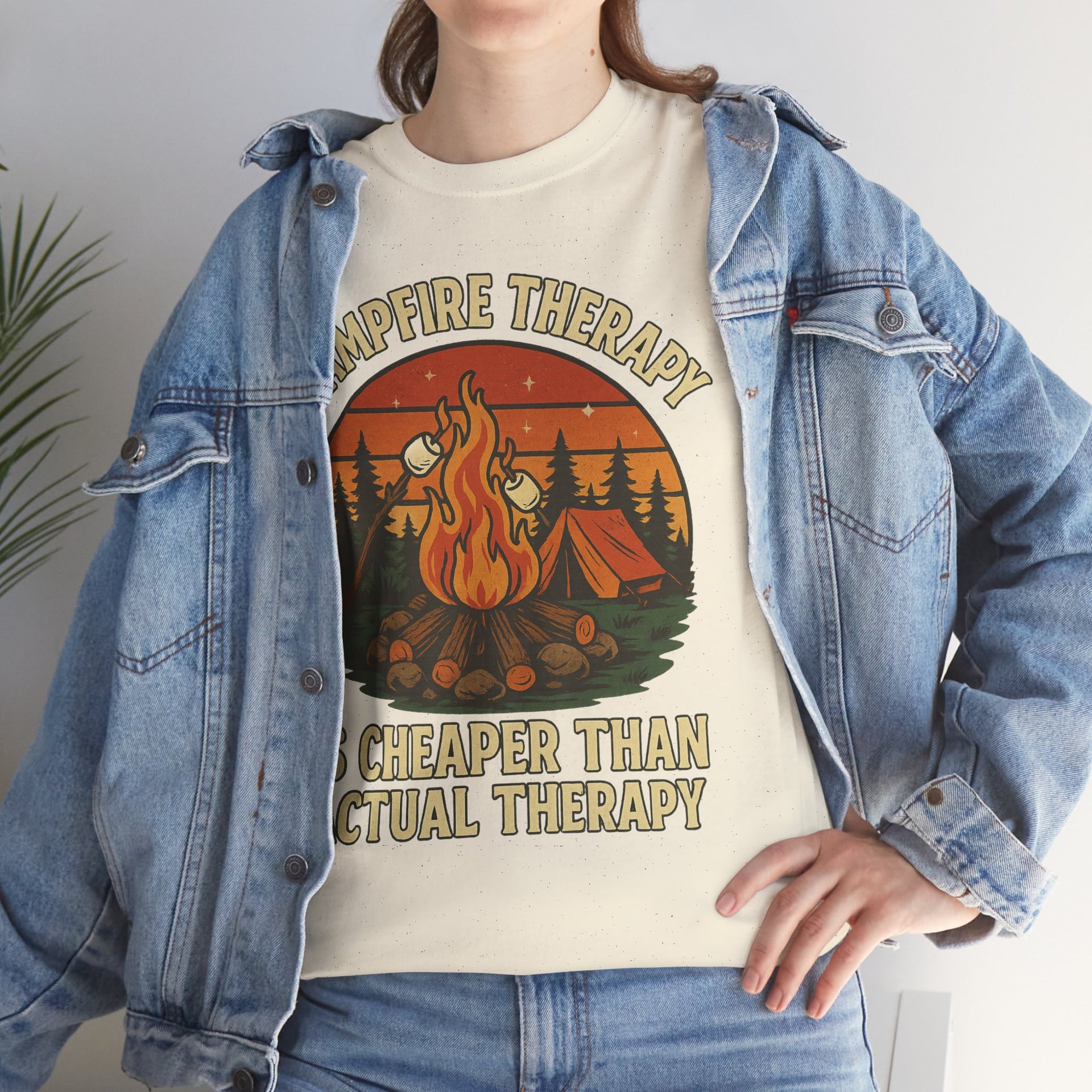 Campfire therapy is cheaper than actual therapy