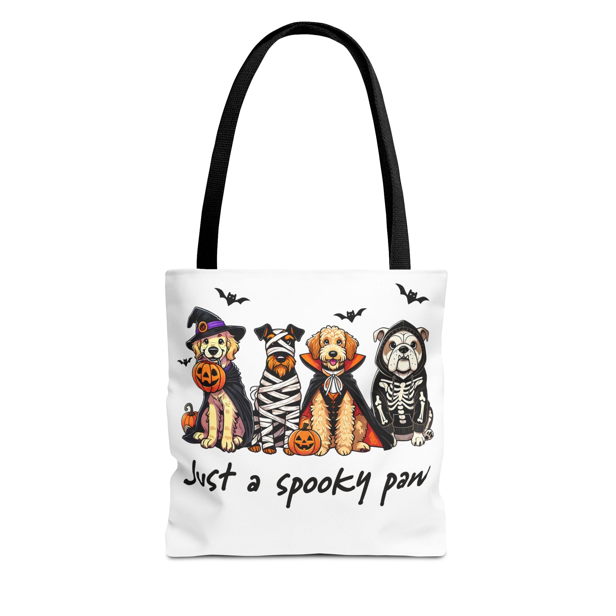 Halloween Dog Just a Spooky Paw Bag