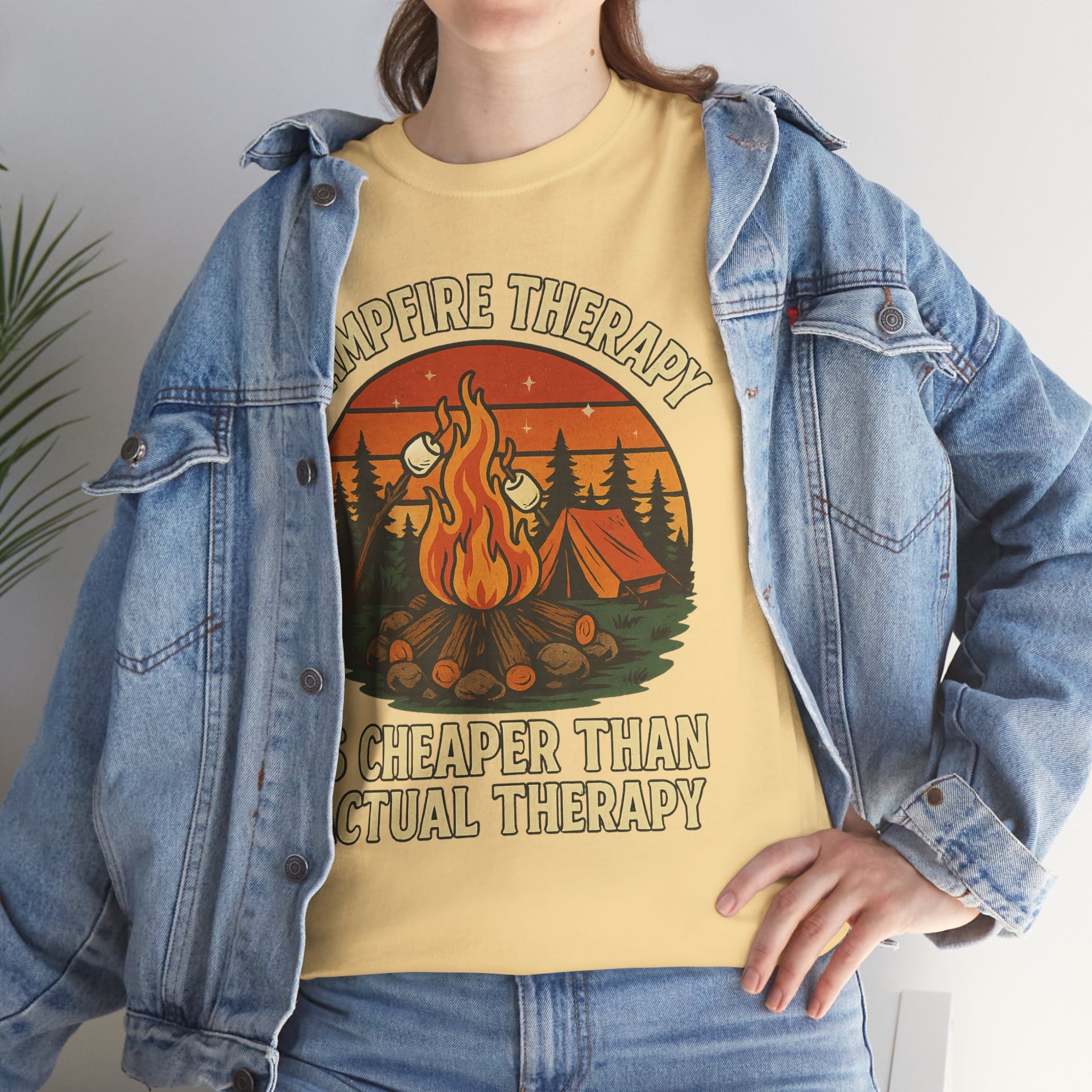 Campfire therapy is cheaper than actual therapy
