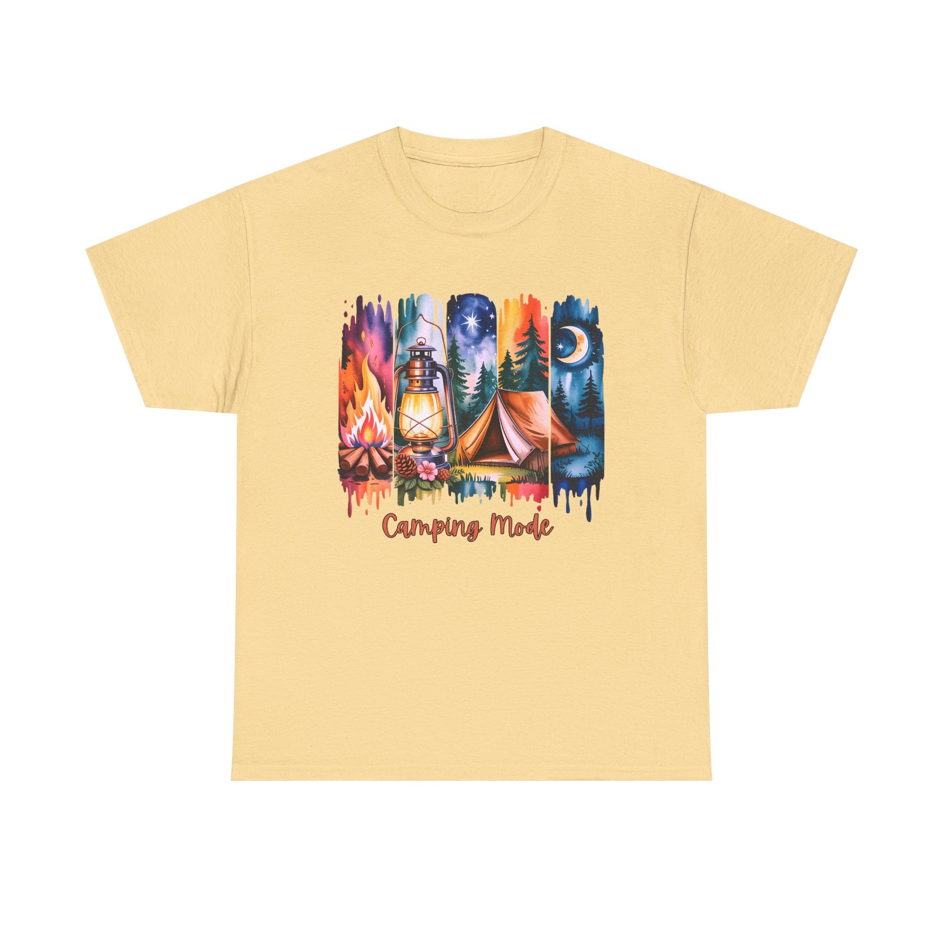 Camping Mode brush stroke T-Shirt
