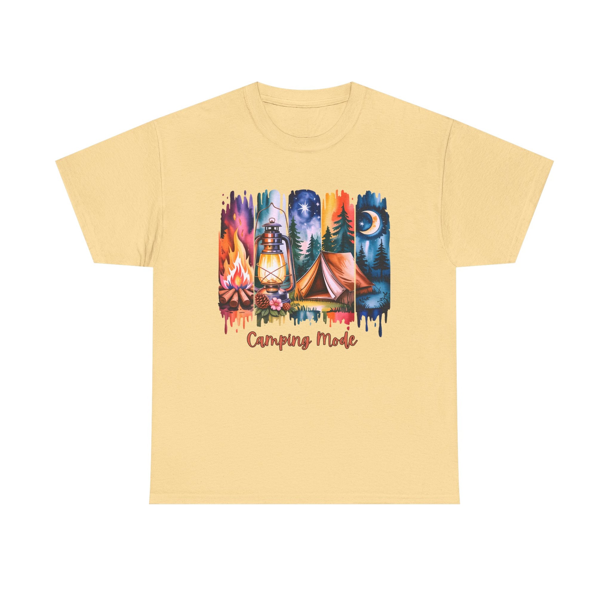 Camping Mode brush stroke T-Shirt