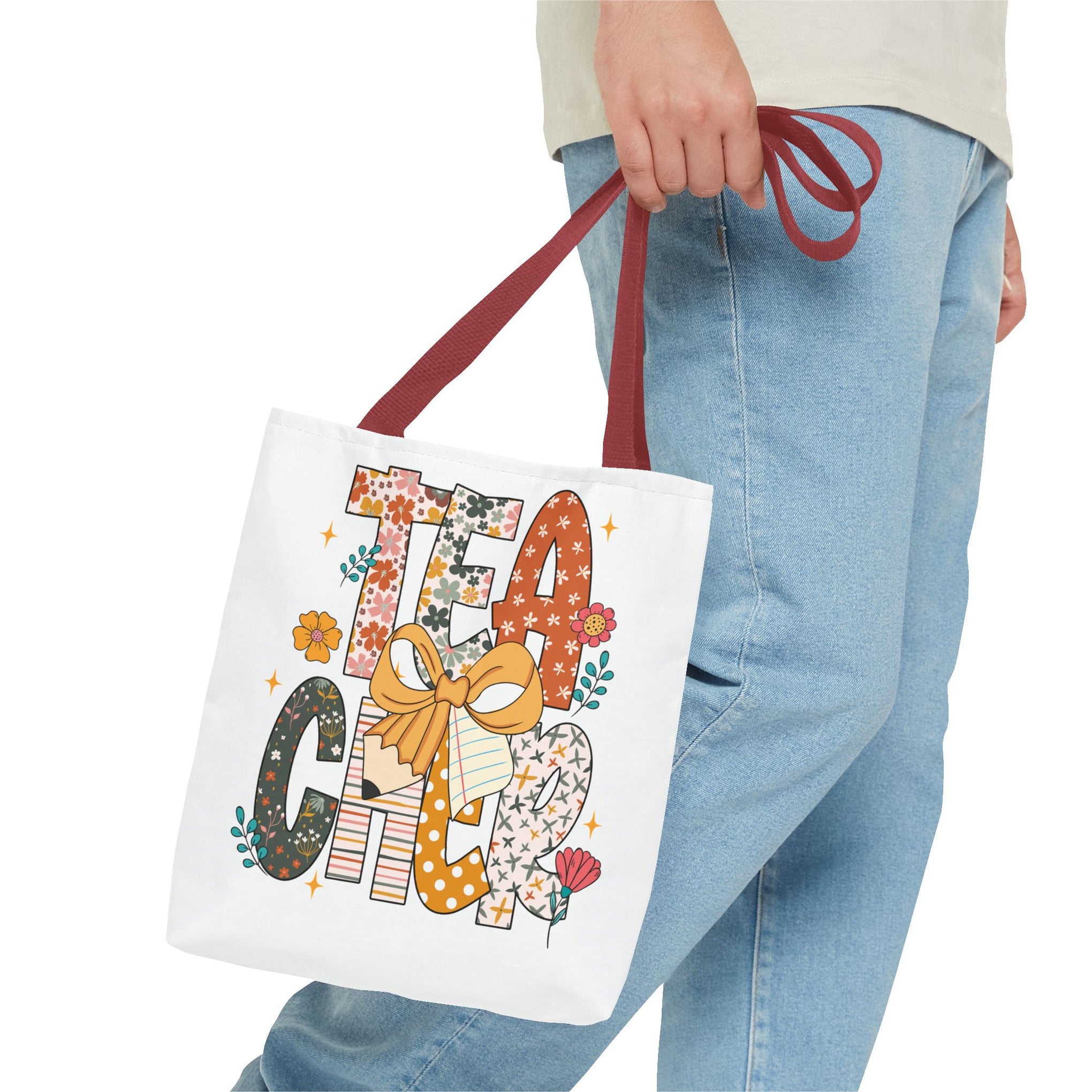 Floral Teacher, Teacher Wildflower Bag