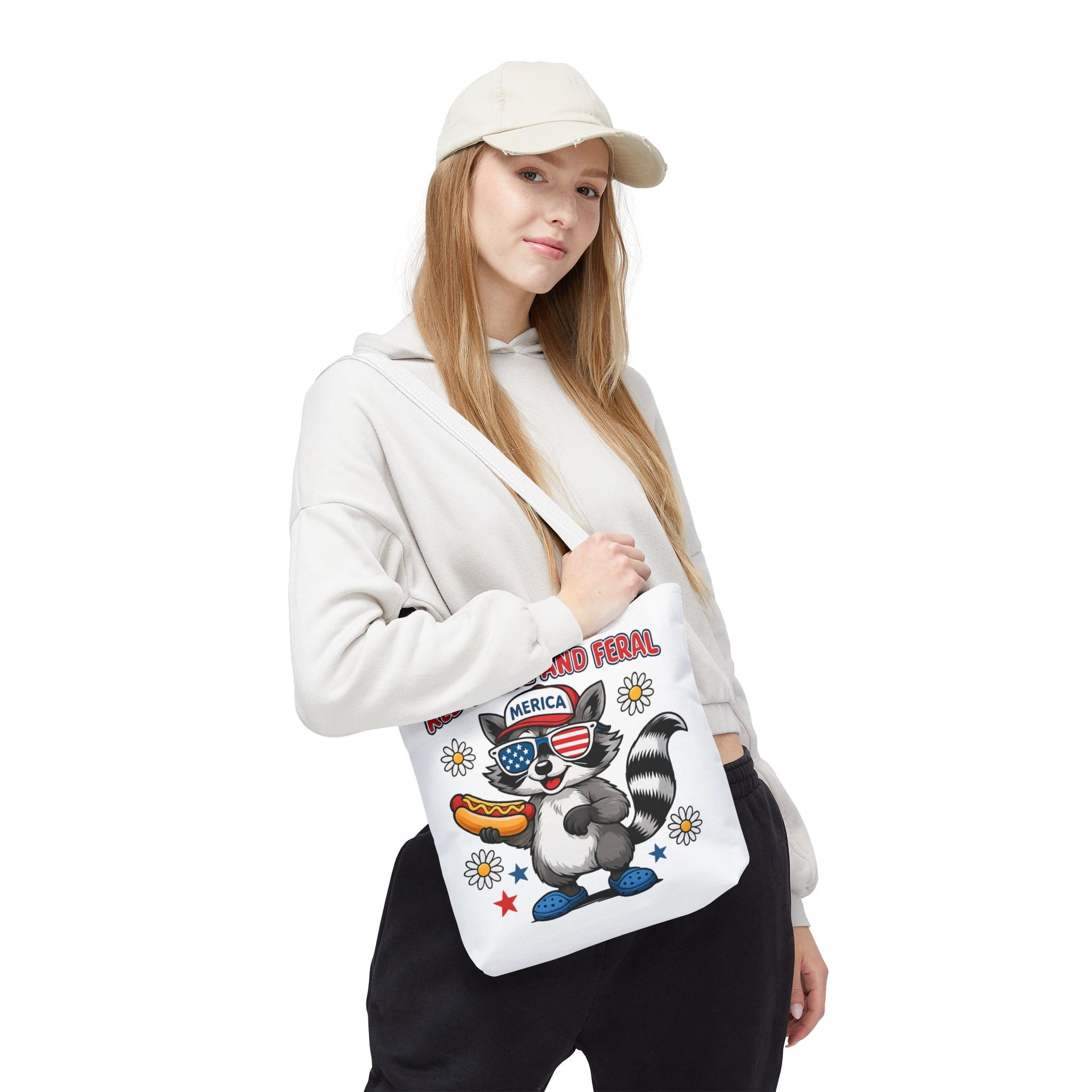 Red, White and Feral Summer Bag